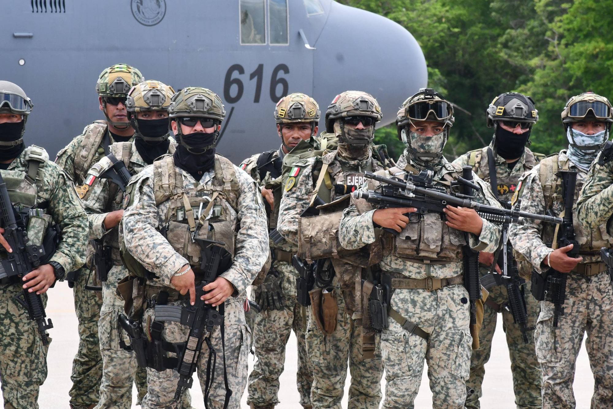 $!Refuerzan Culiacán con 90 elementos de las Fuerzas Especiales del Ejército Mexicano