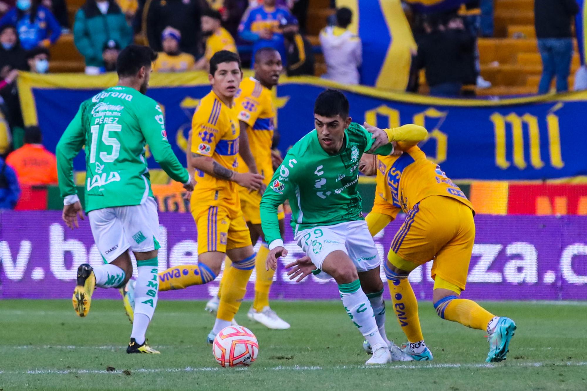 $!Tigres y Santos empatan en el cierre de la Copa por México