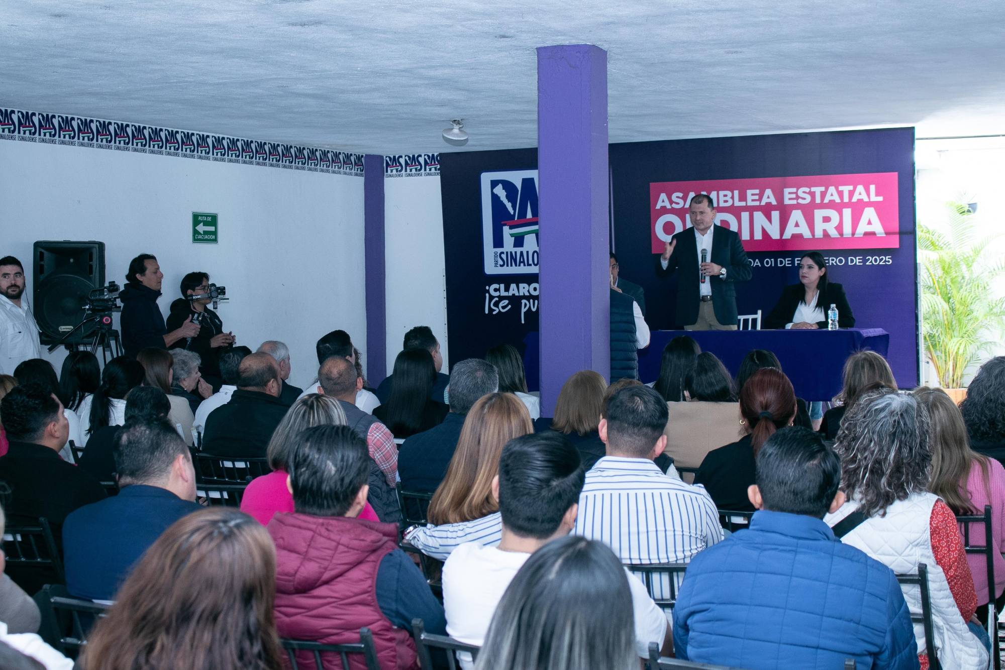 $!Asume Robespierre Lizárraga Otero dirigencia del PAS
