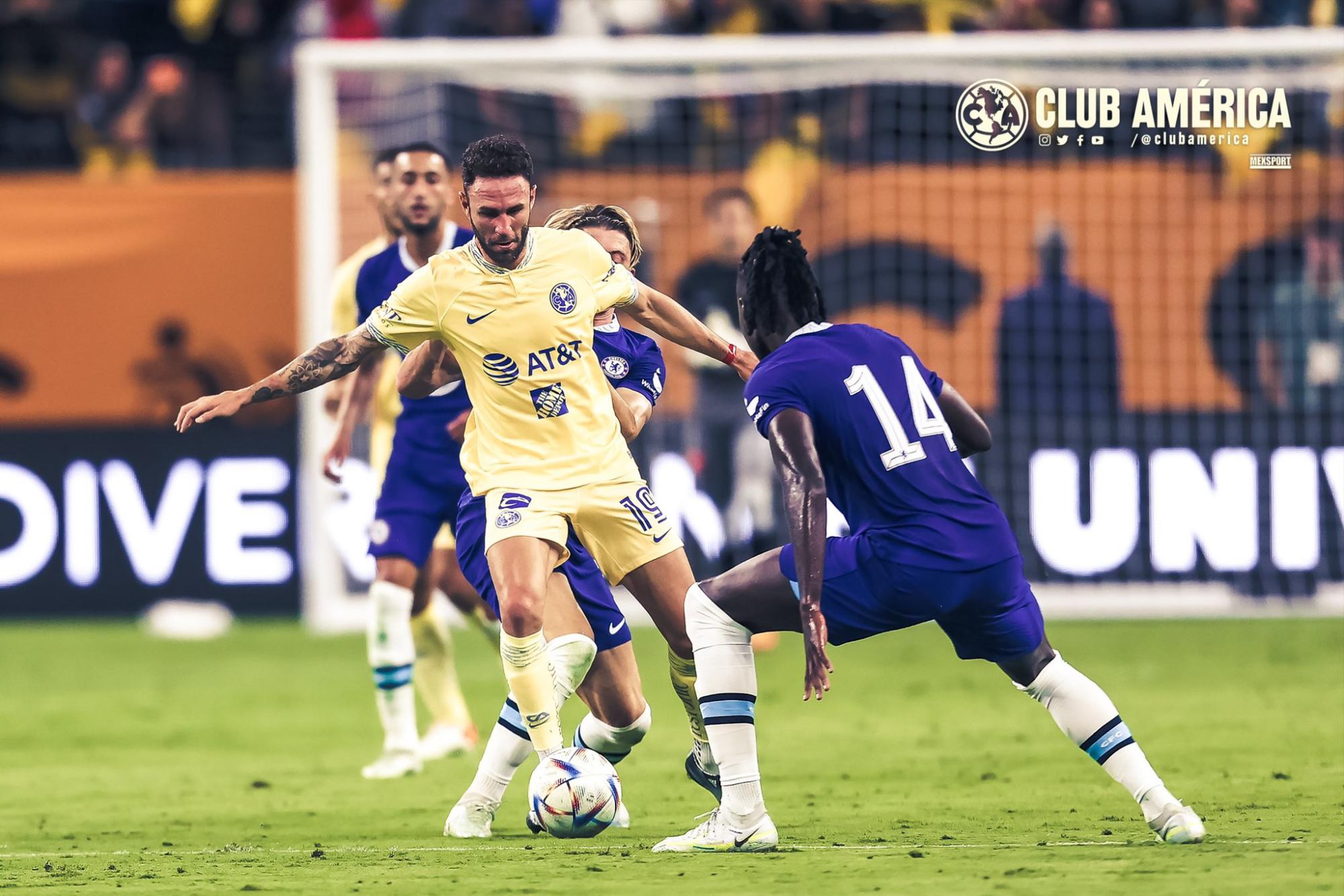 $!El Chelsea vence con autoridad al América en amistoso
