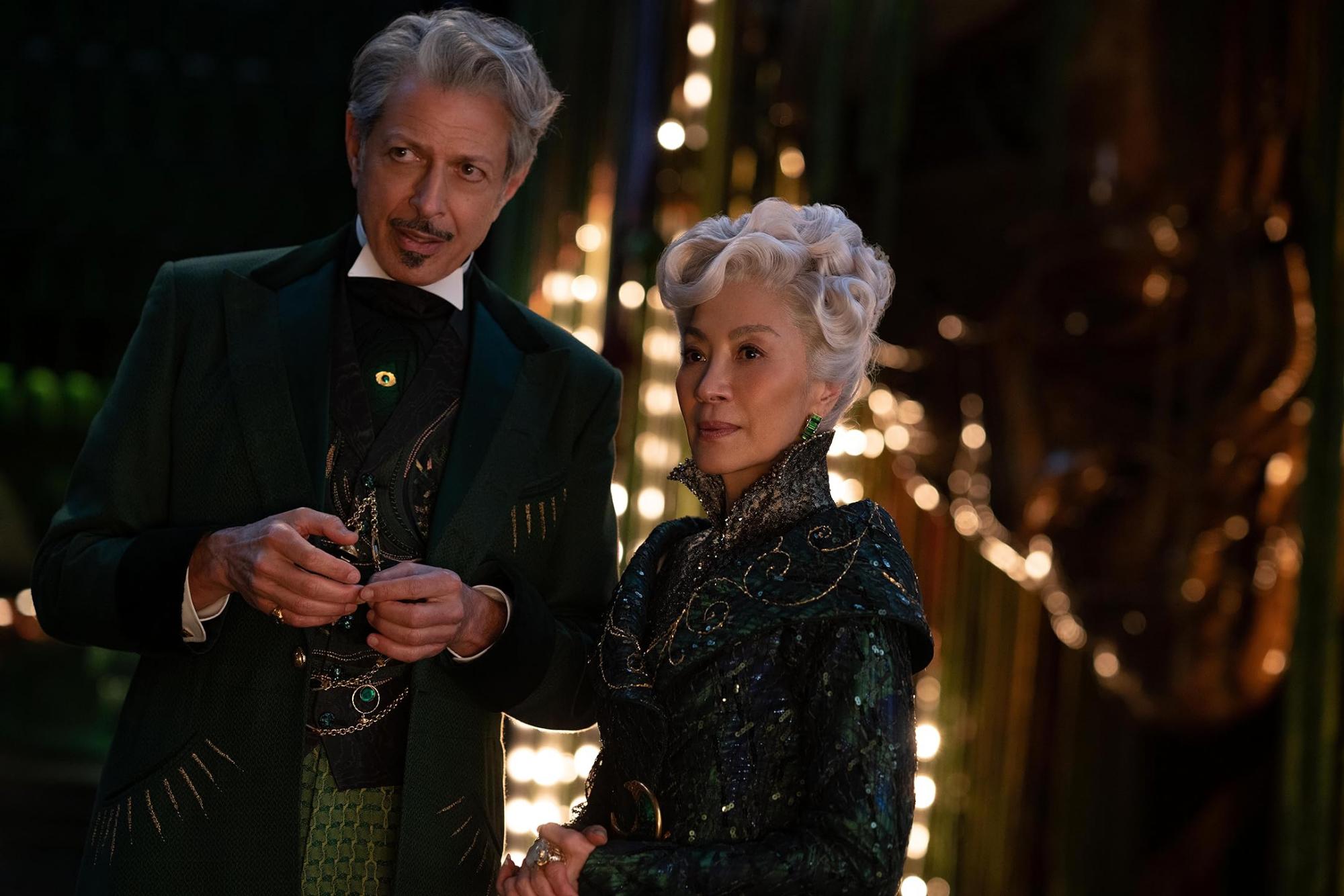 $!Jeff Goldblum y Michelle Yeoh conforman en elenco de Wicked.
