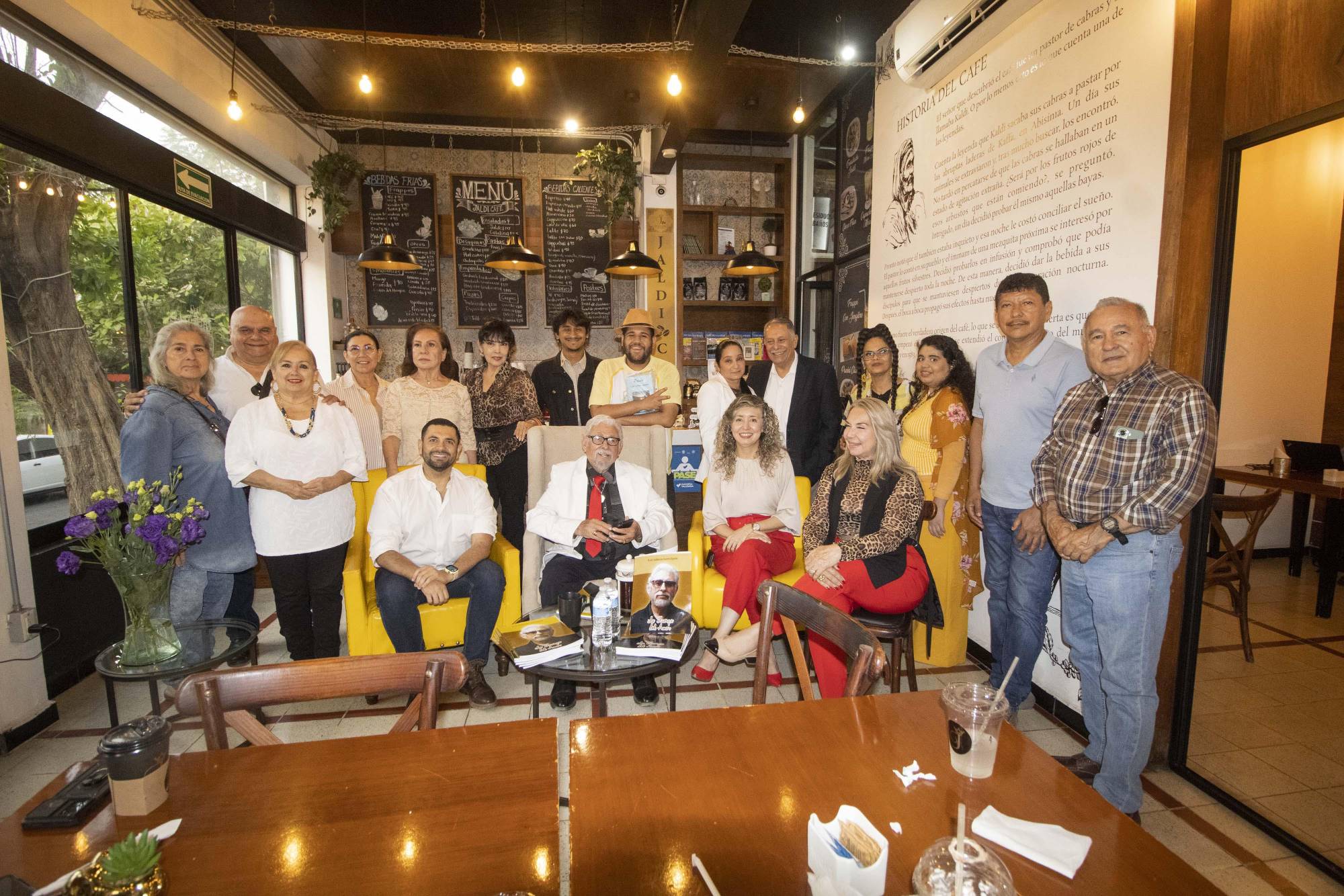 $!La presentación se llevó a cabo en el Jaldi Café.
