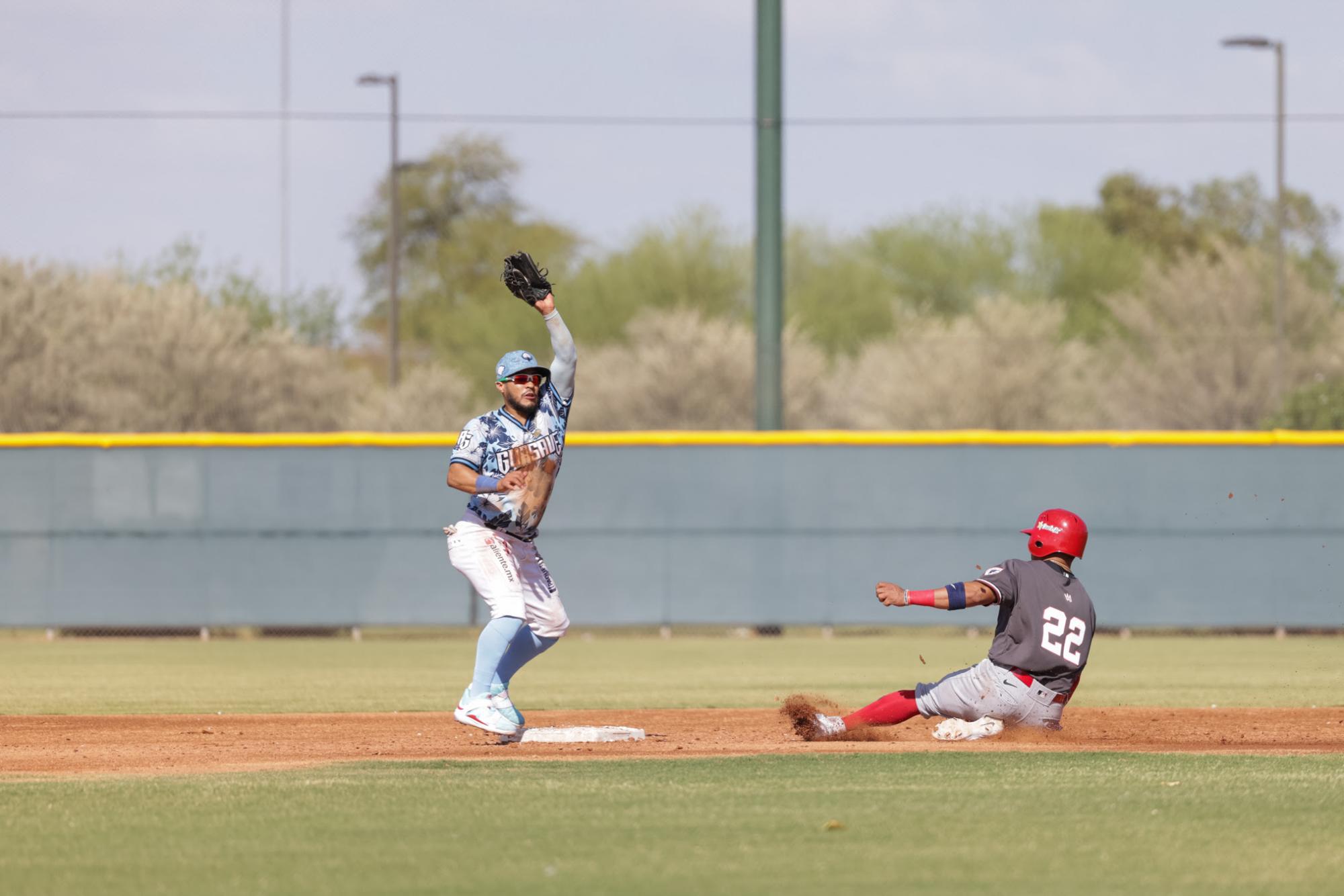 $!Algodoneros y Águilas firman empate en Mesa, Arizona