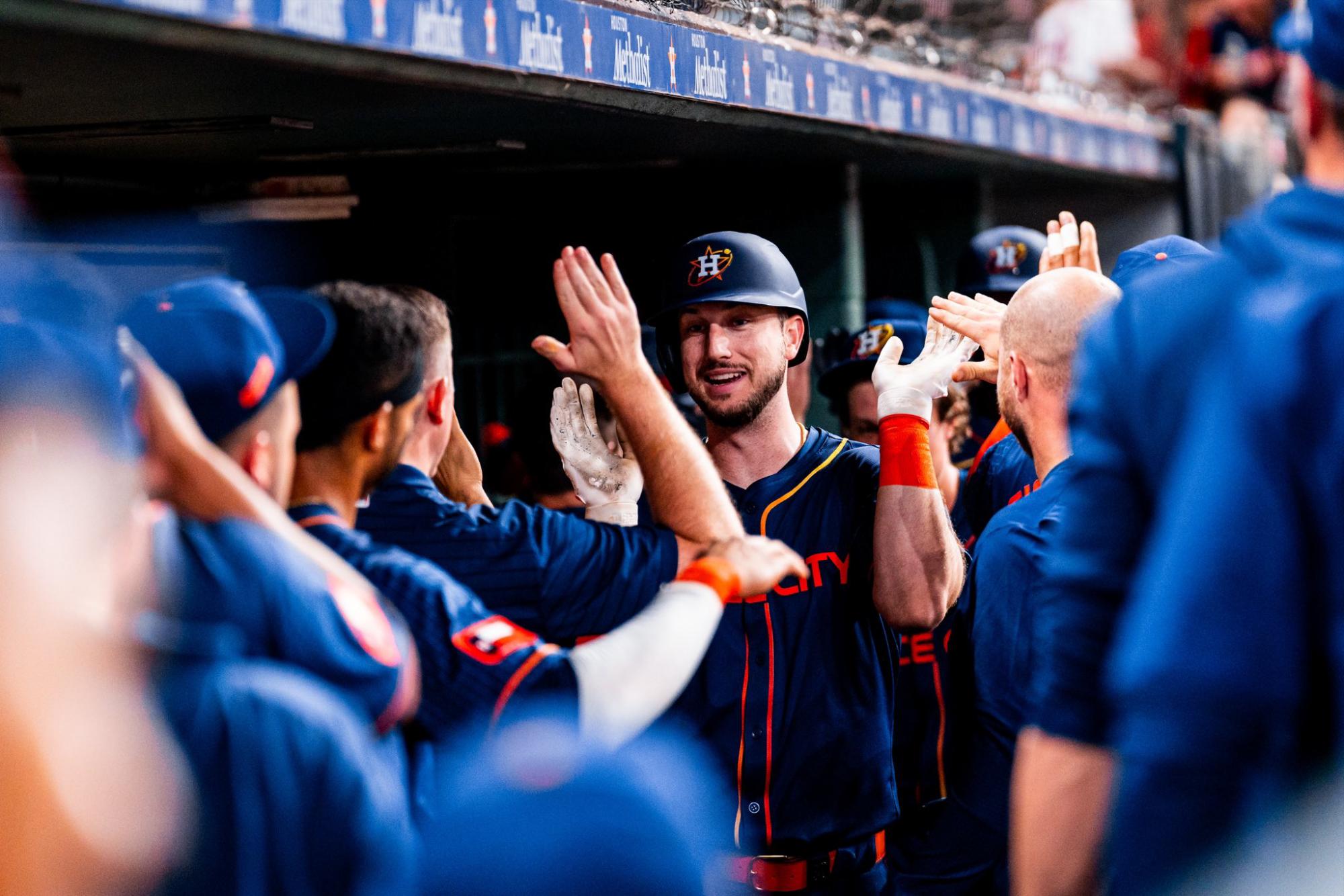 $!En su octava apertura en MLB, Ronel Blanco lanza no-hitter por los Astros