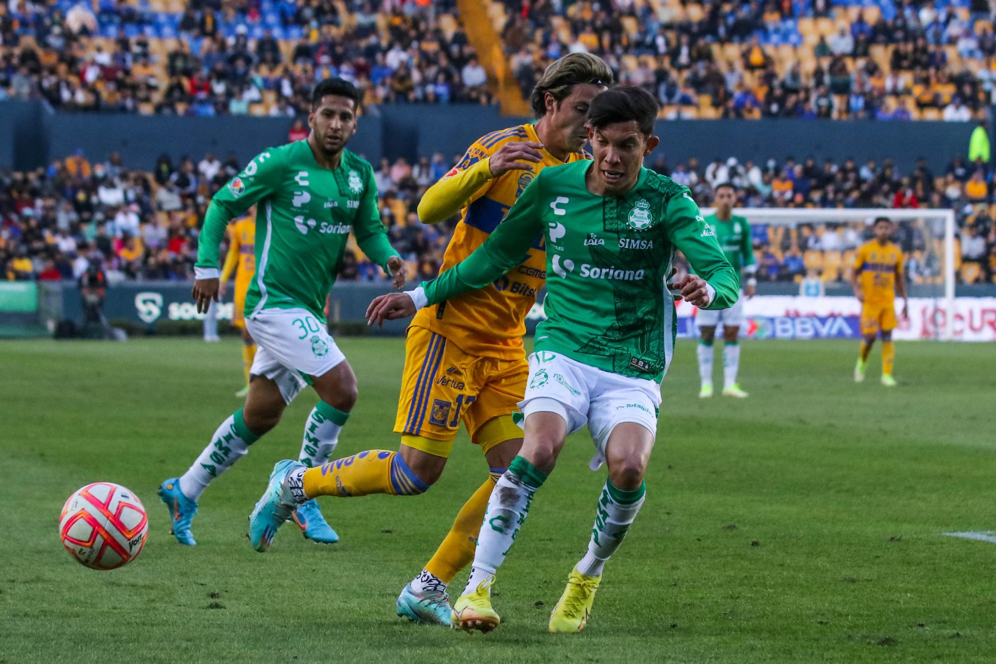 $!Tigres y Santos empatan en el cierre de la Copa por México