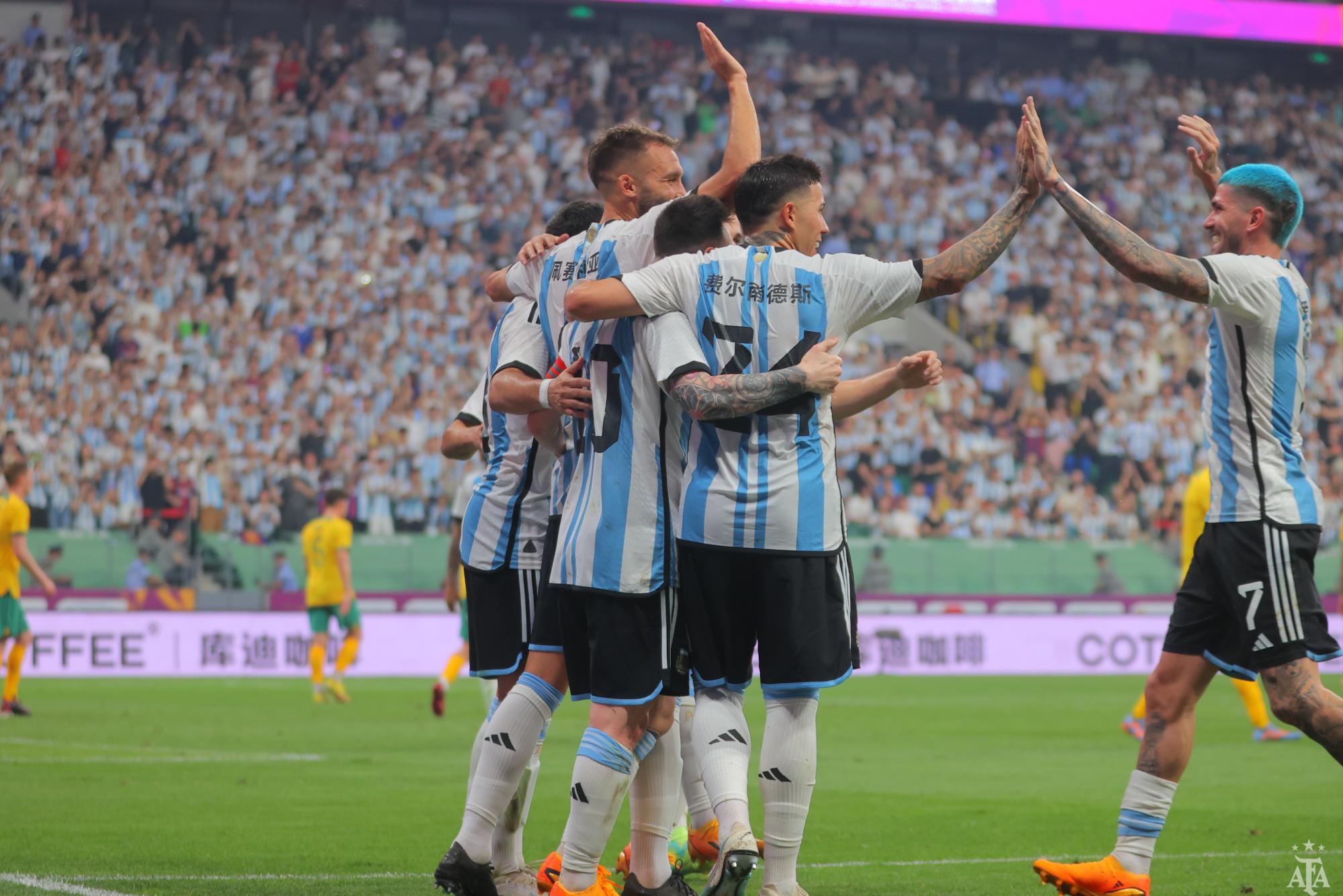 $!Con gol de Messi, Argentina vence a Australia
