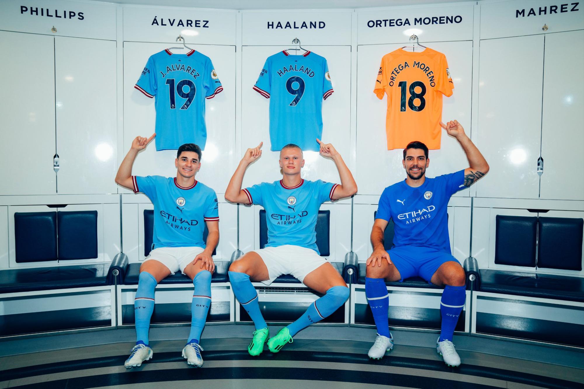 $!Quiero disfrutar y marcar goles: Erling Haaland al ser presentado con el Manchester City