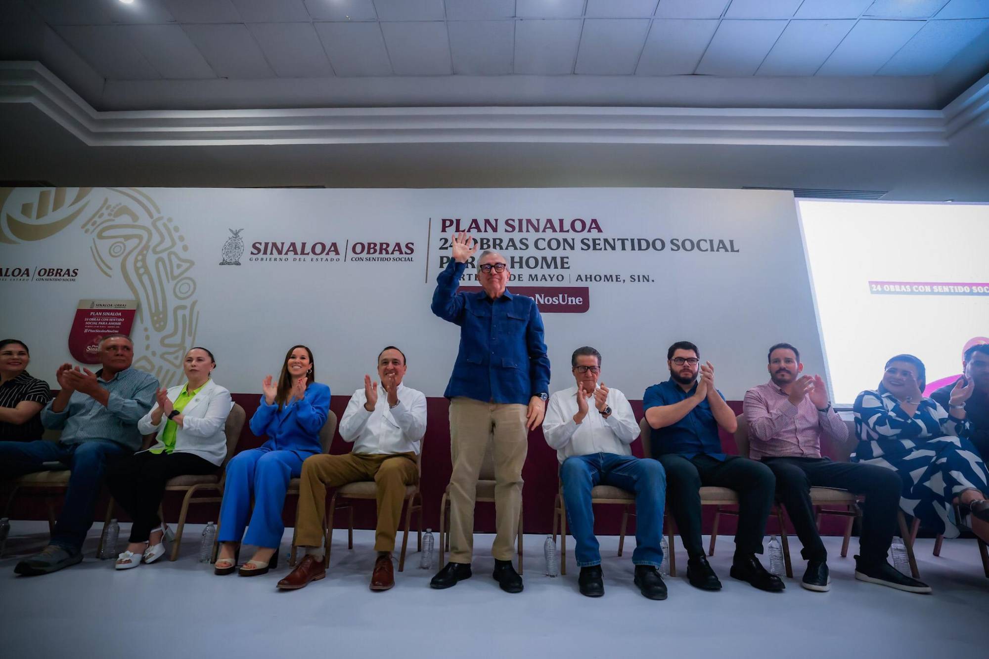 $!Rocha Moya presenta el Plan Sinaloa de Reactivación Económica y Social para Ahome