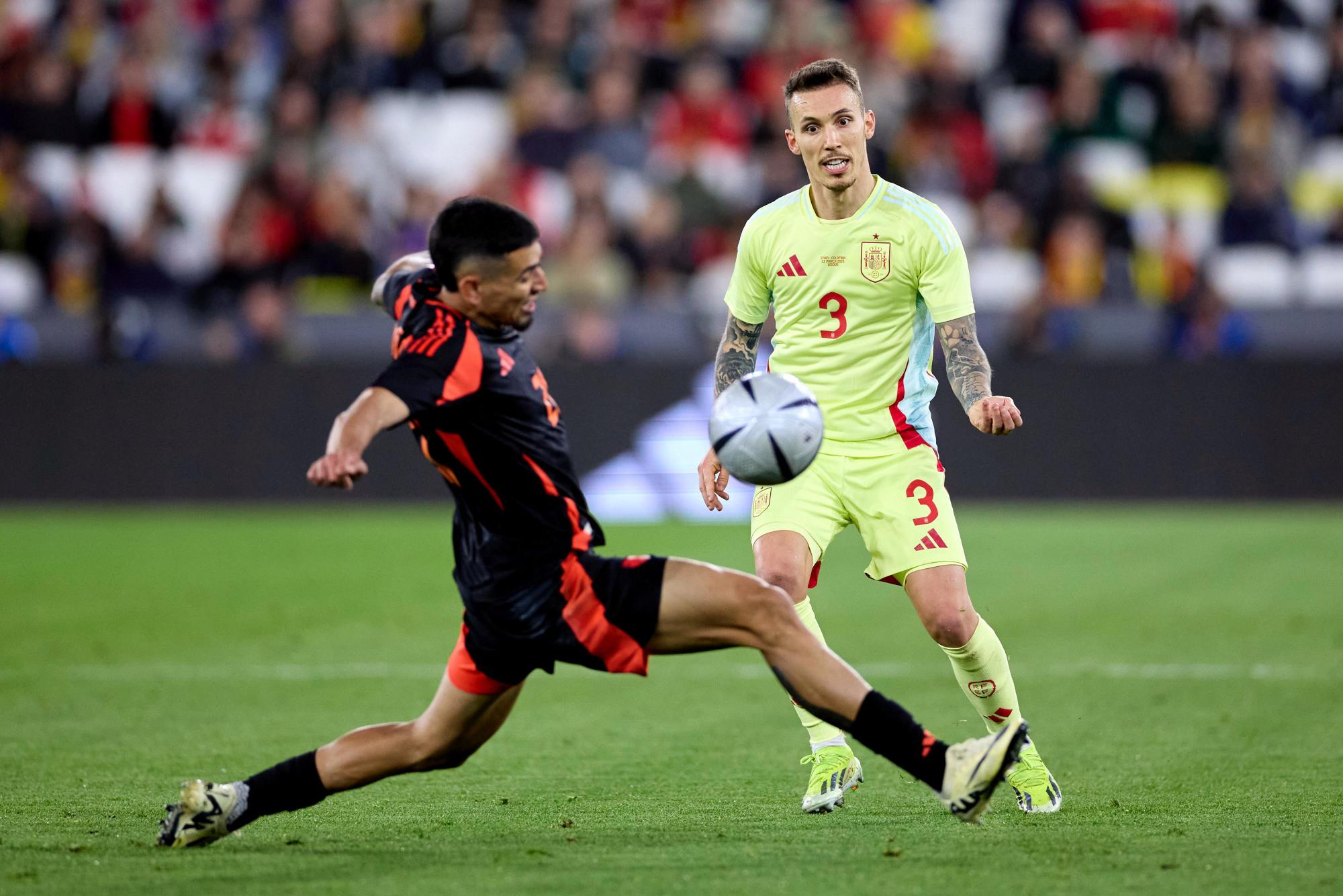 $!Colombia derrota a España en amistoso