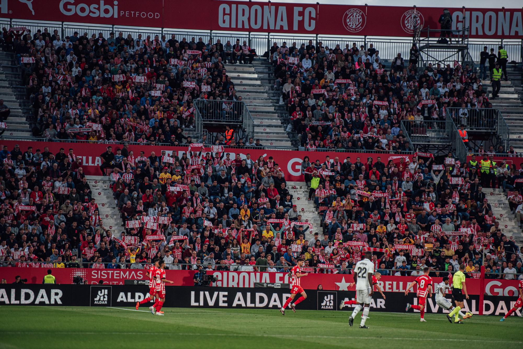 $!El Girona sorprende al Real Madrid con póker de Valentín Castellanos