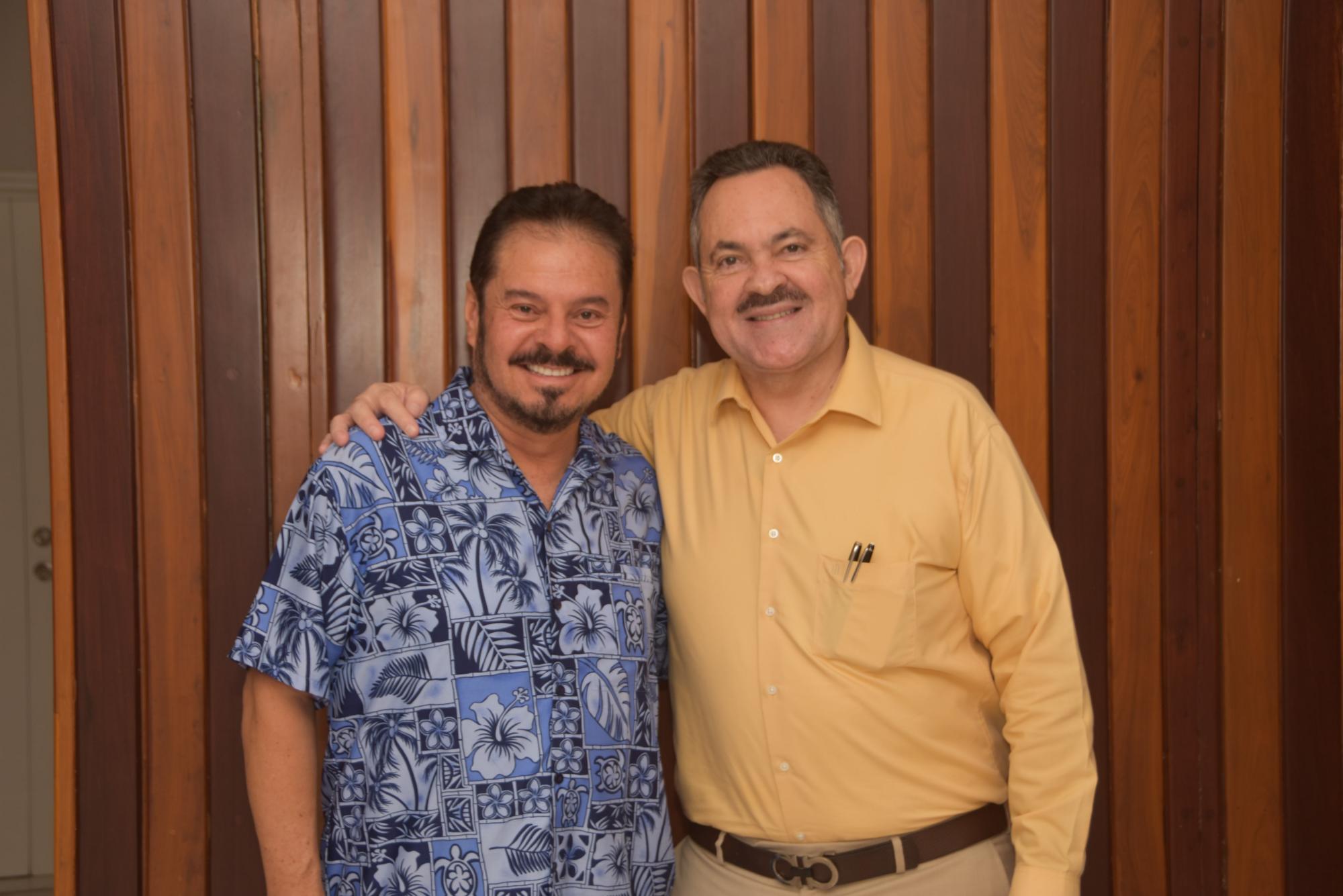 $!Juan Manuel Páez y Martín Benito Pacheco Ibarra.