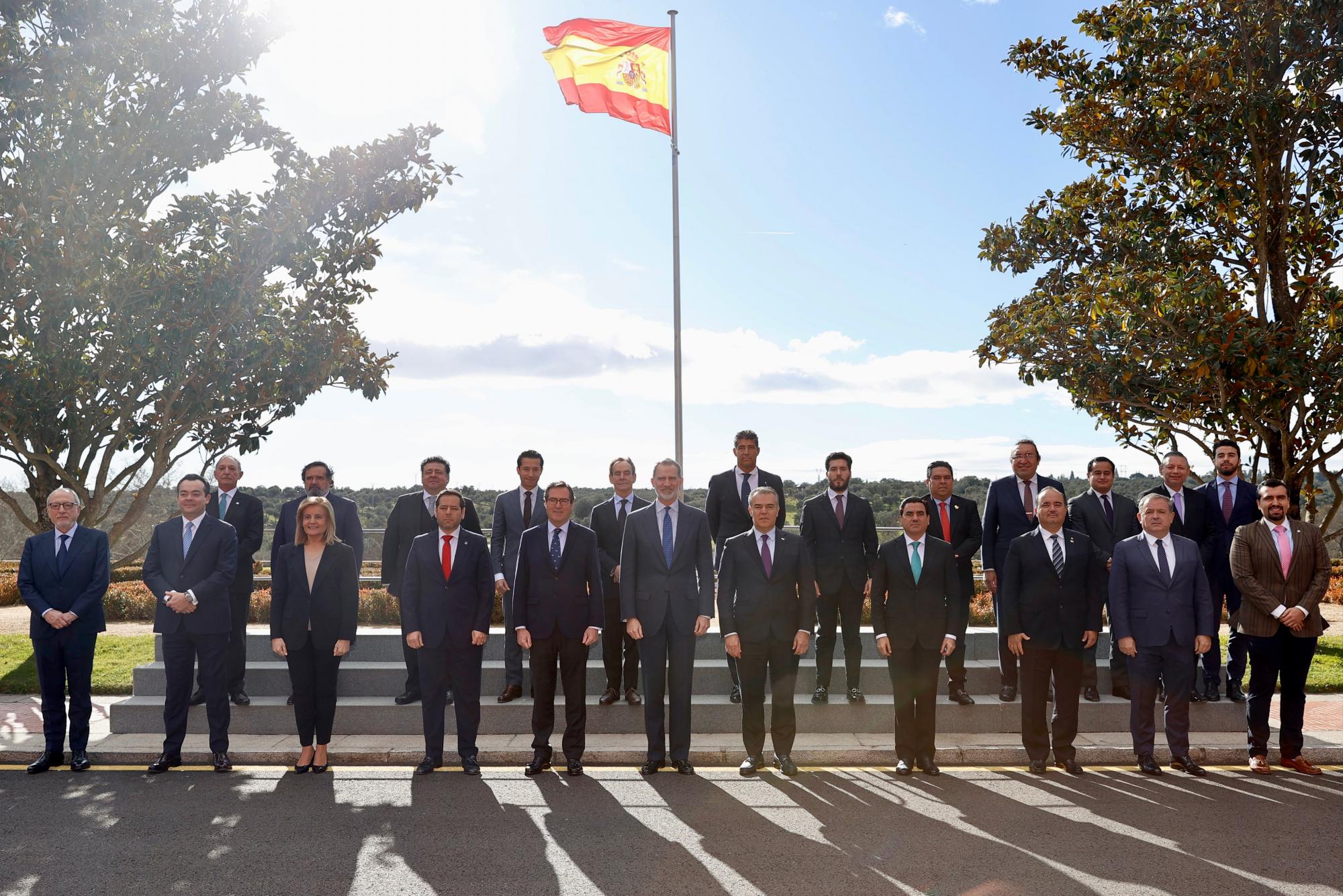 $!Participa Guillermo Romero en reunión con el Rey de España