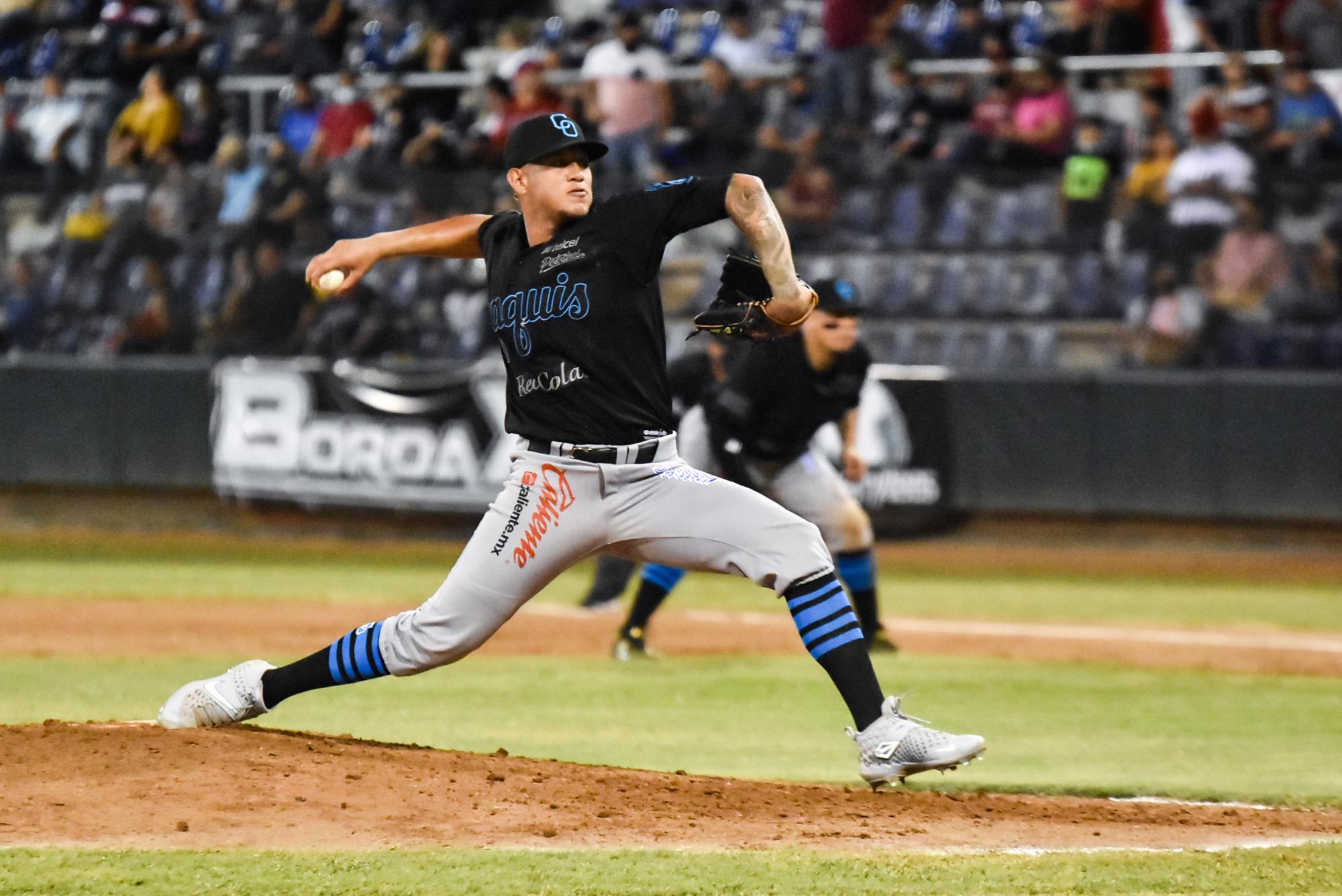 $!Yaquis doblega en Navojoa a Mayos en el duelo inaugural