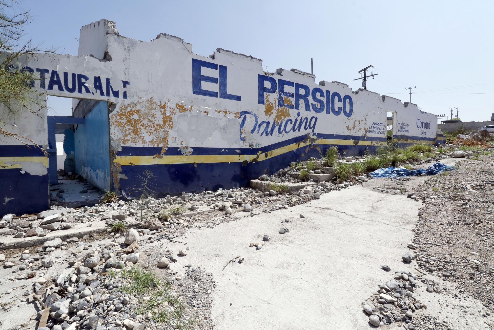 $!Del bar que fuera escenario del horror, sólo quedan ruinas y una historia negra imposible de borrar.