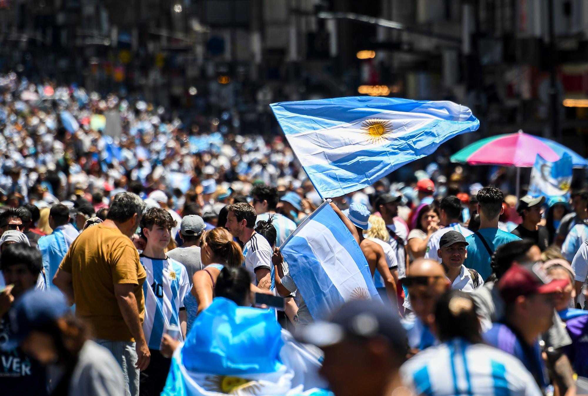 $!Millones de argentinos lloran, gritan y desbordan alegría por triunfo en el Mundial
