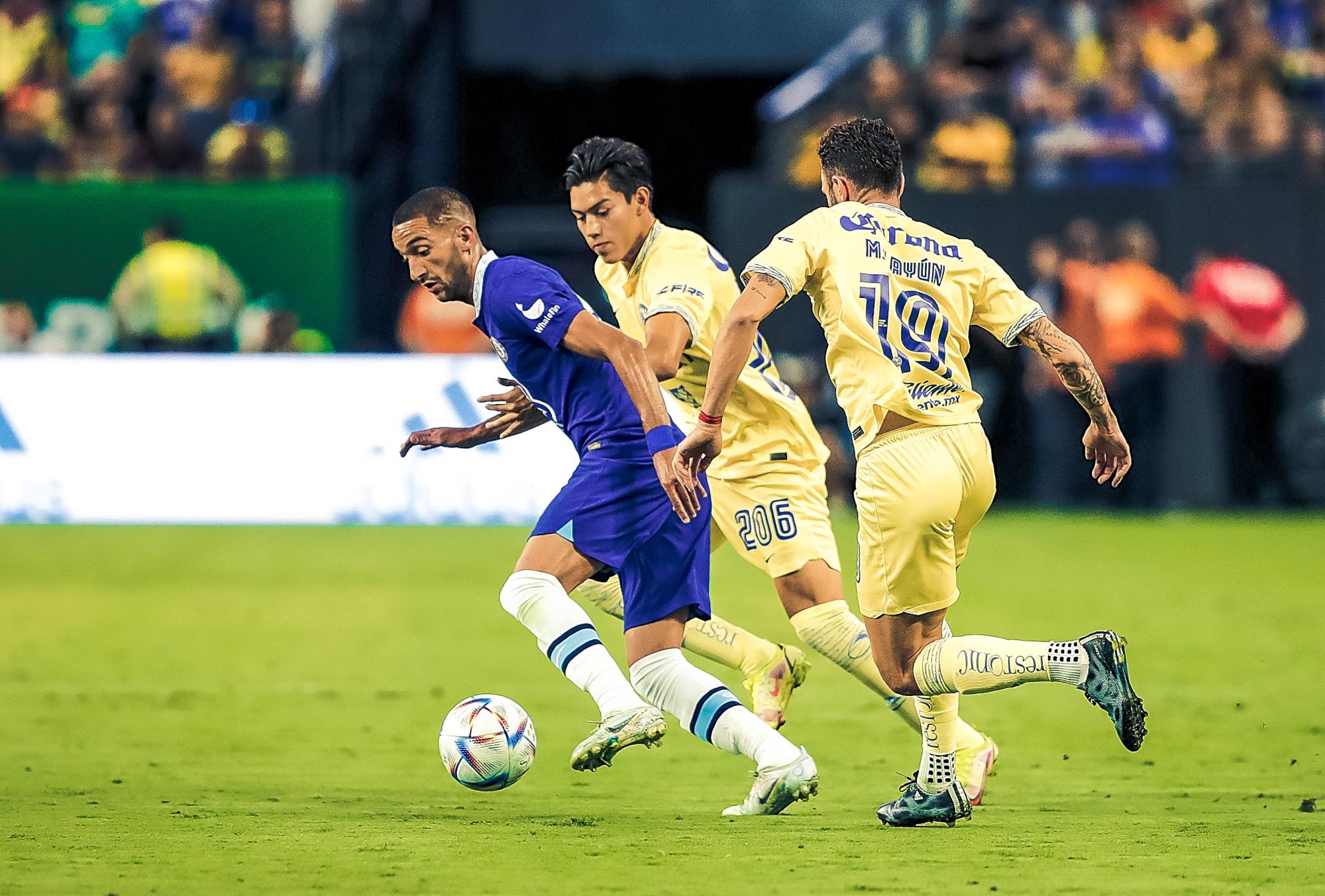 $!El Chelsea vence con autoridad al América en amistoso