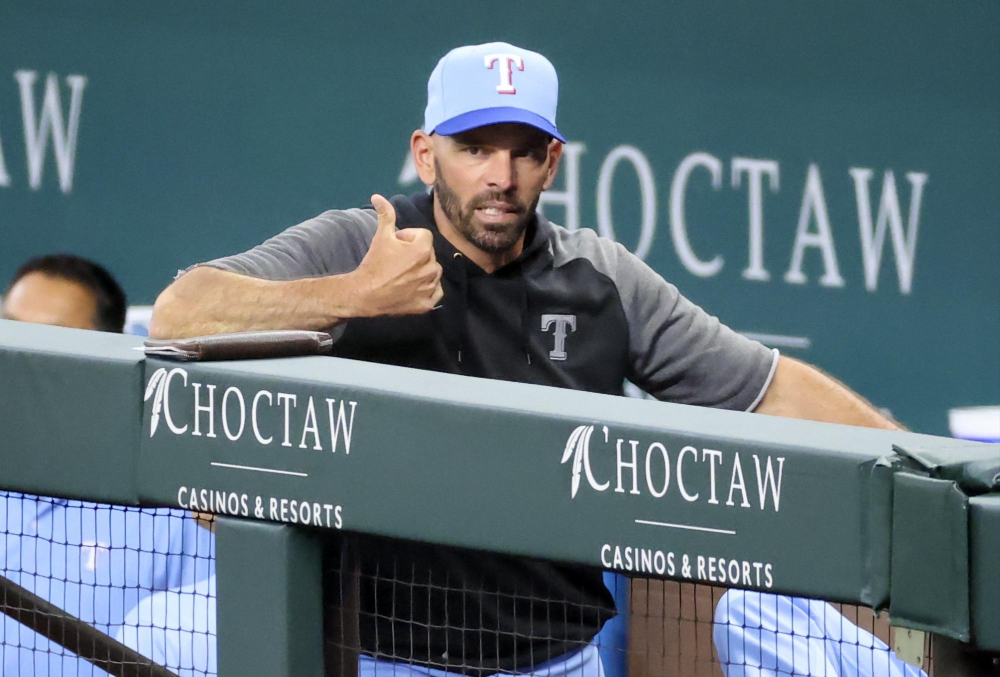 $!Rangers de Texas extiende contrato del mánager Chris Woodward