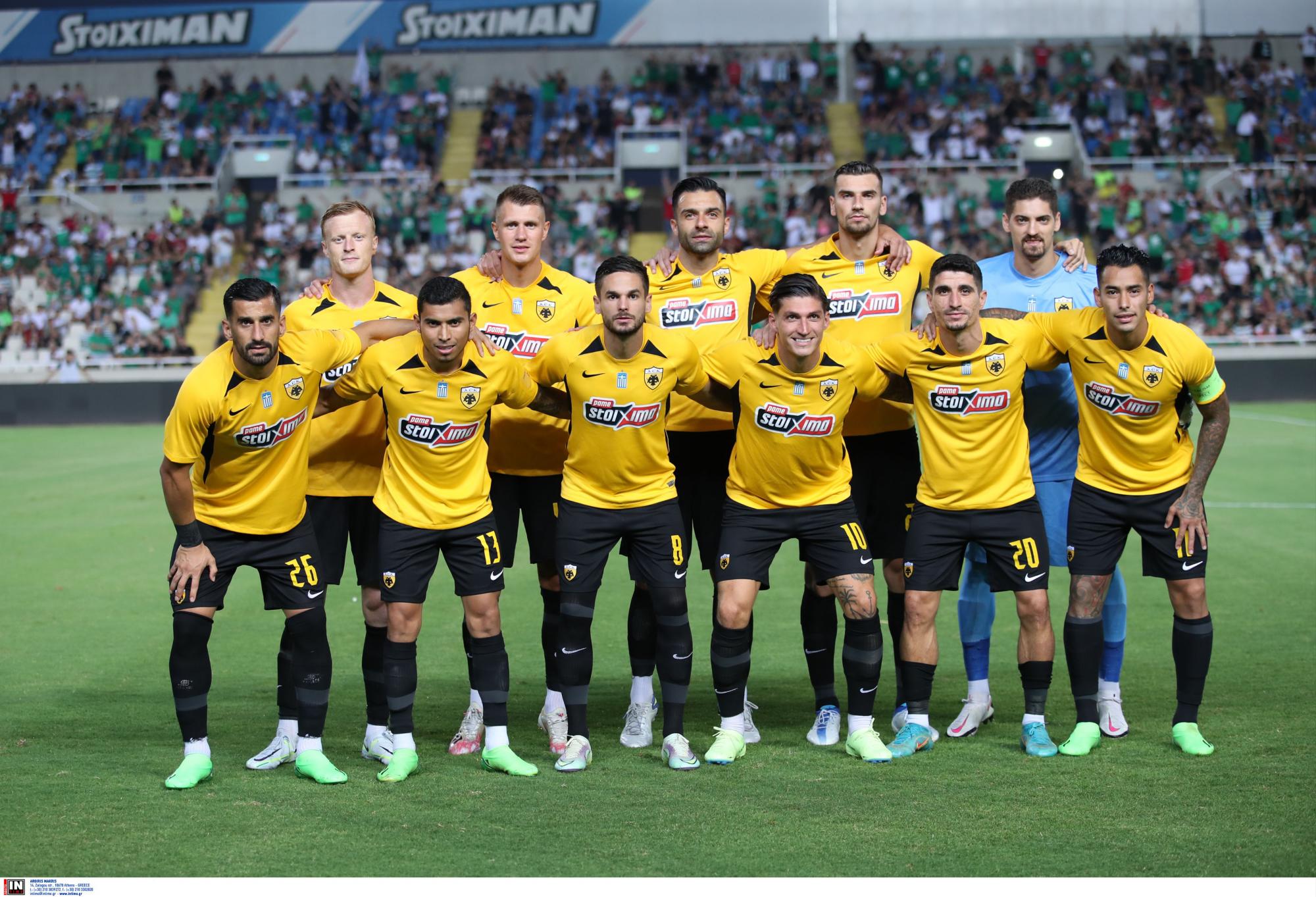 $!Orbelín Pineda marca su primer gol con el AEK de Atenas