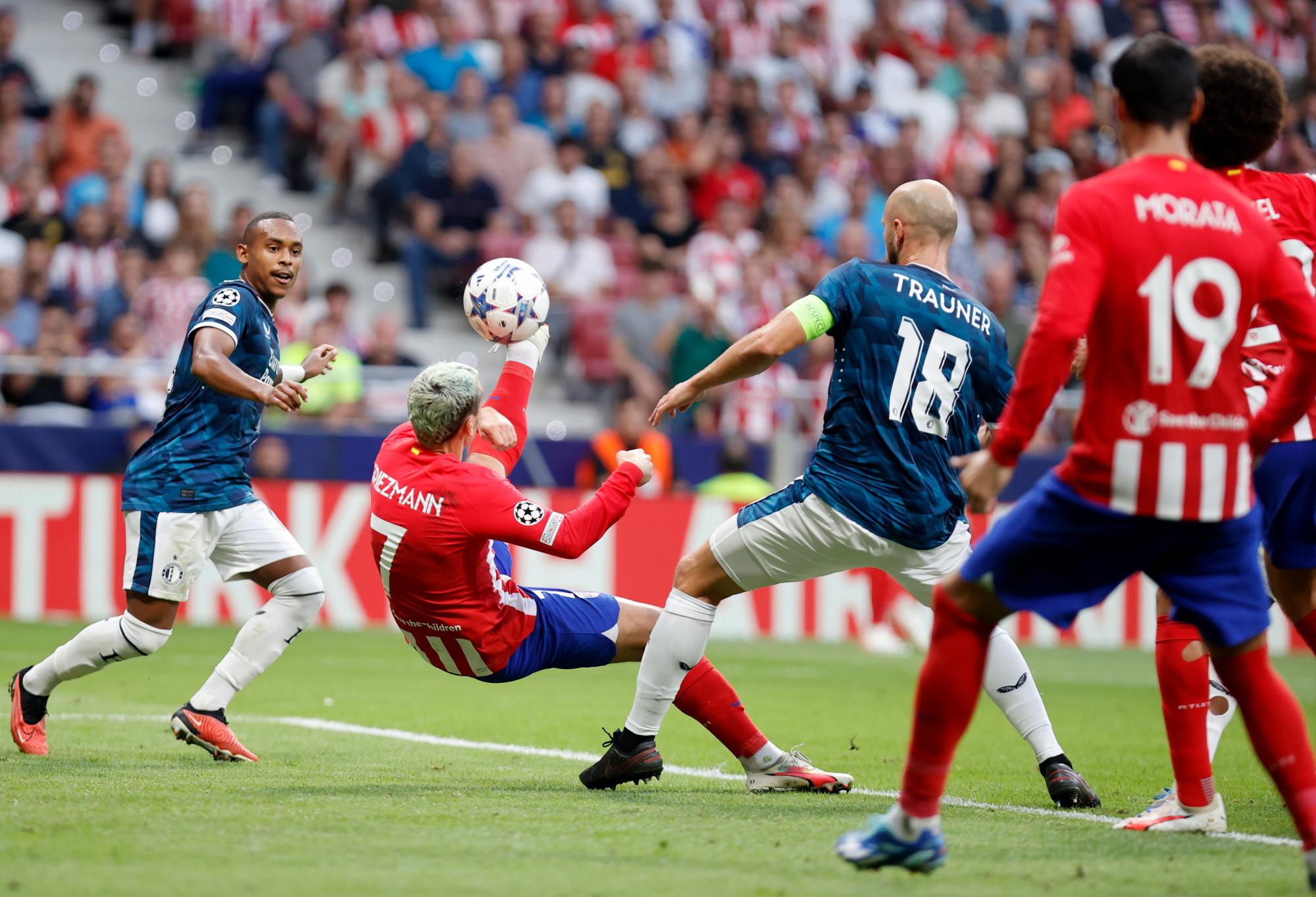 $!Feyenoord sin Santiago Giménez sufrió y cayó 3-2 ante Atlético de Madrid en Champions