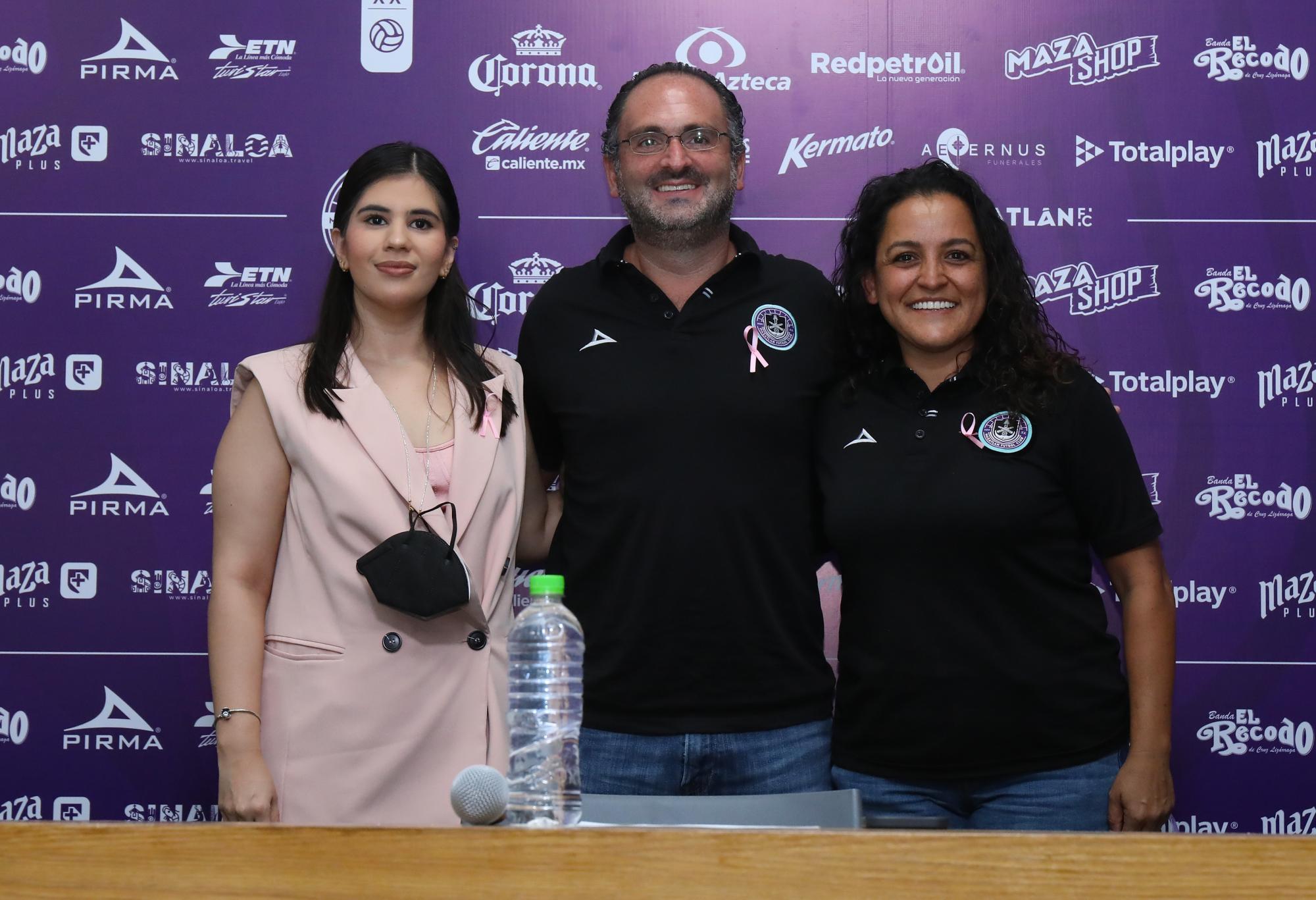 $!Mazatlán FC se suma a la lucha contra el cáncer de mama