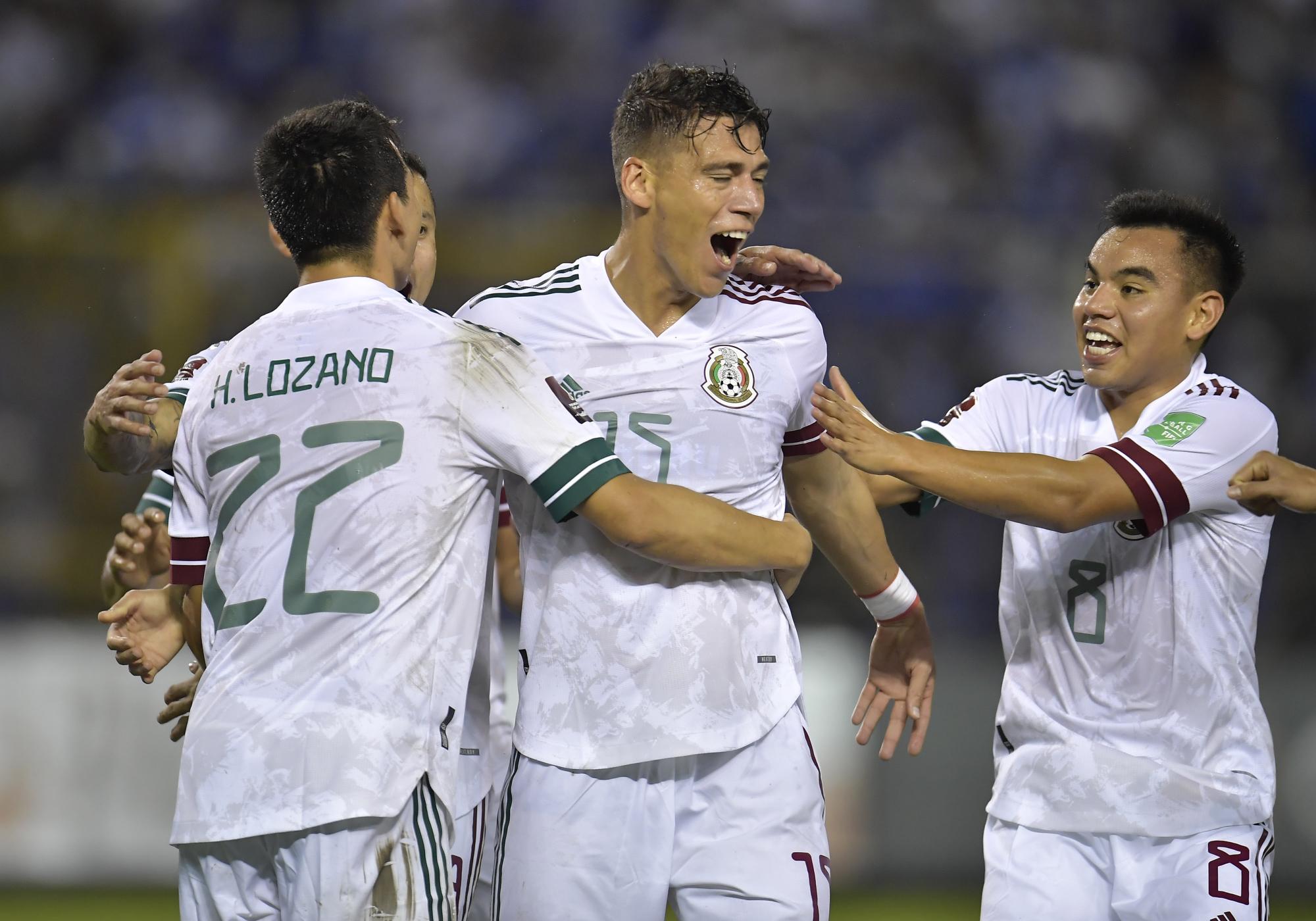 $!México se encamina hacia Mundial 2022 con triunfo de visita ante El Salvador