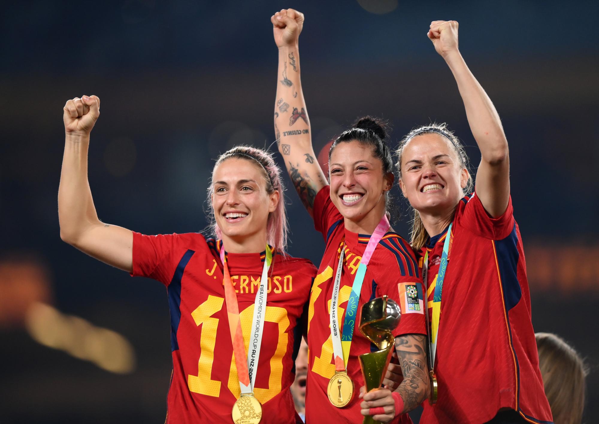 $!España es campeona tras superar a Inglaterra en la final