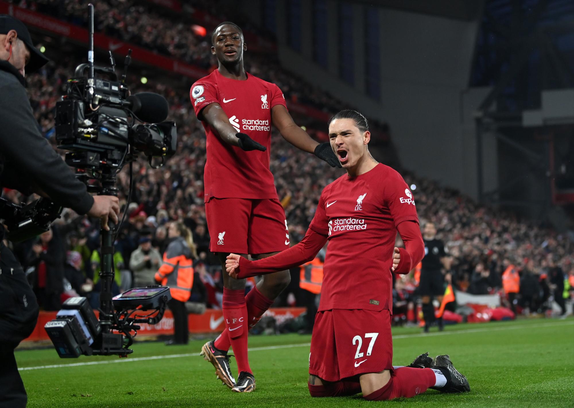 $!Liverpool humilló al Manchester United tras ganarle por 7-0