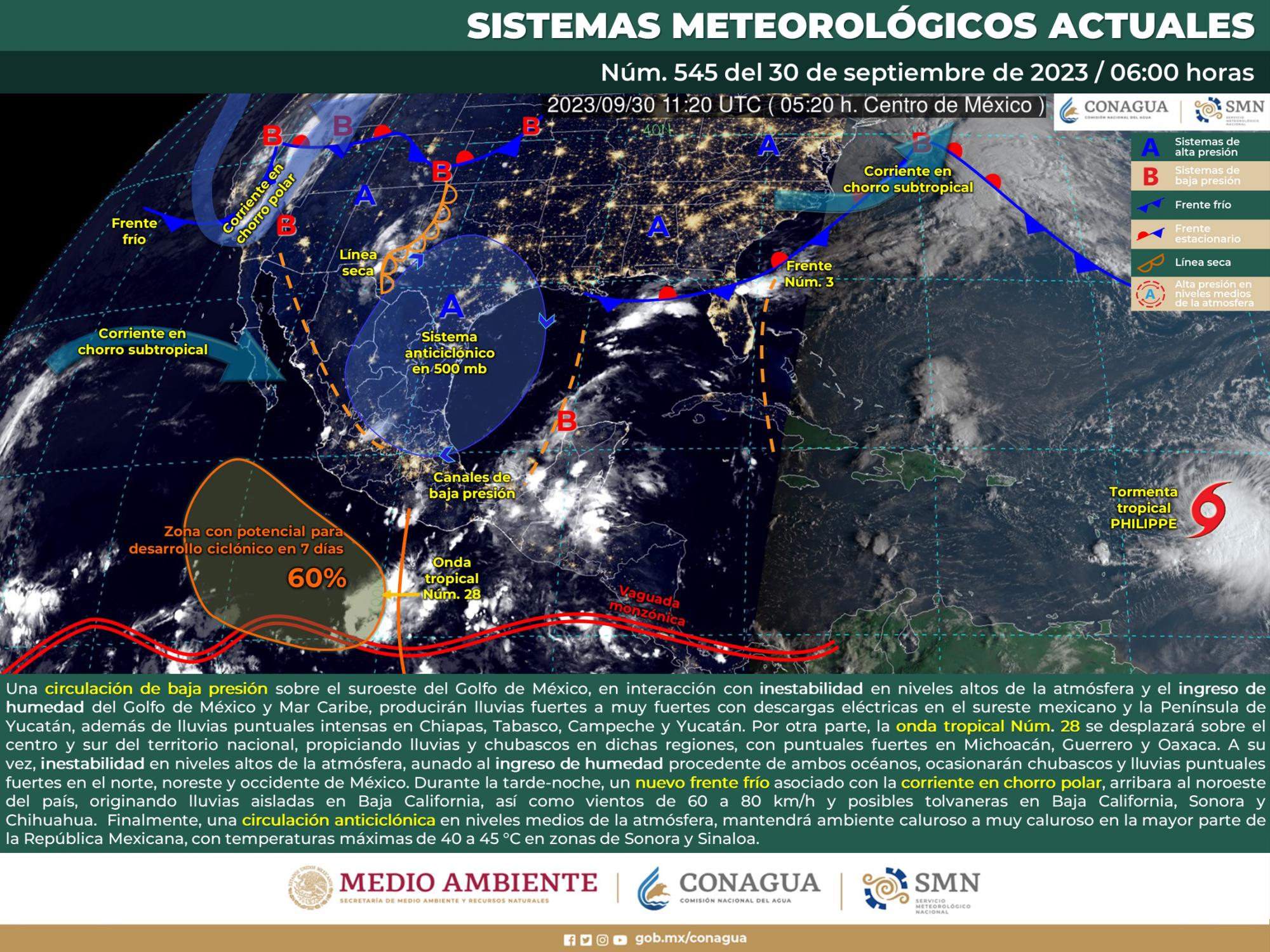 $!Sinaloa, entre los estados con las mayores temperaturas para este sábado