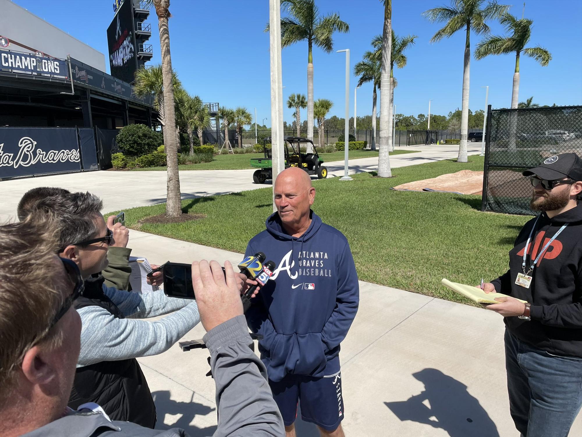 $!El campeón Bravos de Atlanta inicia trabajos con Ronald Acuña presente