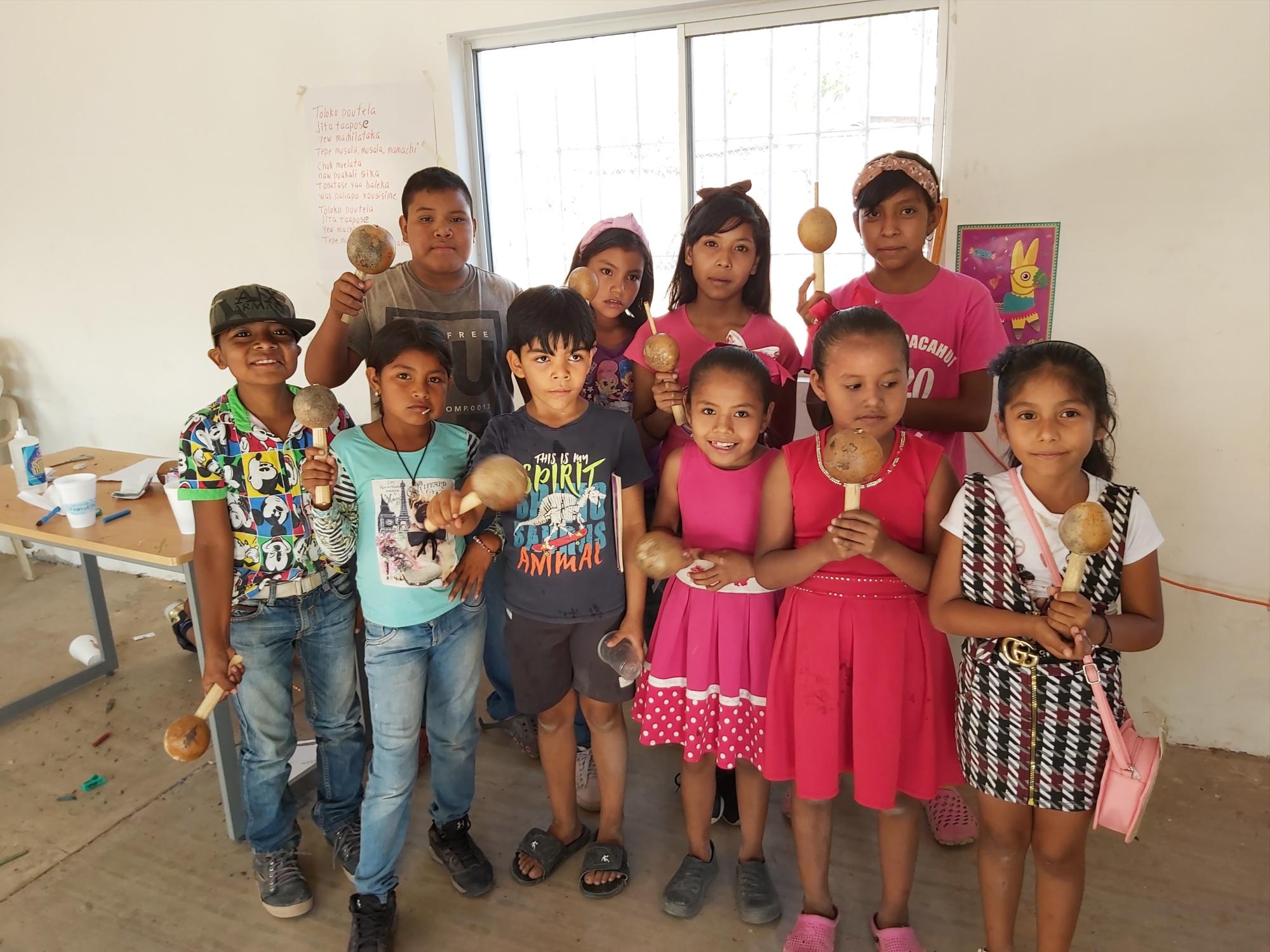 $!Recrean pequeños de Choacahui sus tradiciones yoremes