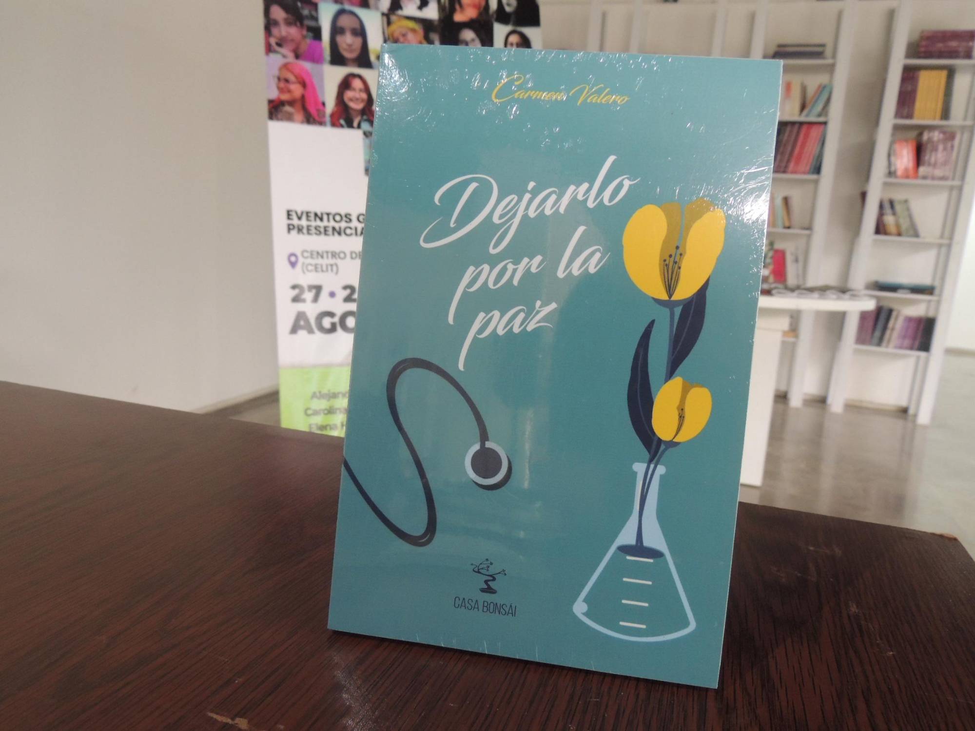 $!Dejarlo por la Paz está disponible en Amazon y redes sociales de Carmen Valero.