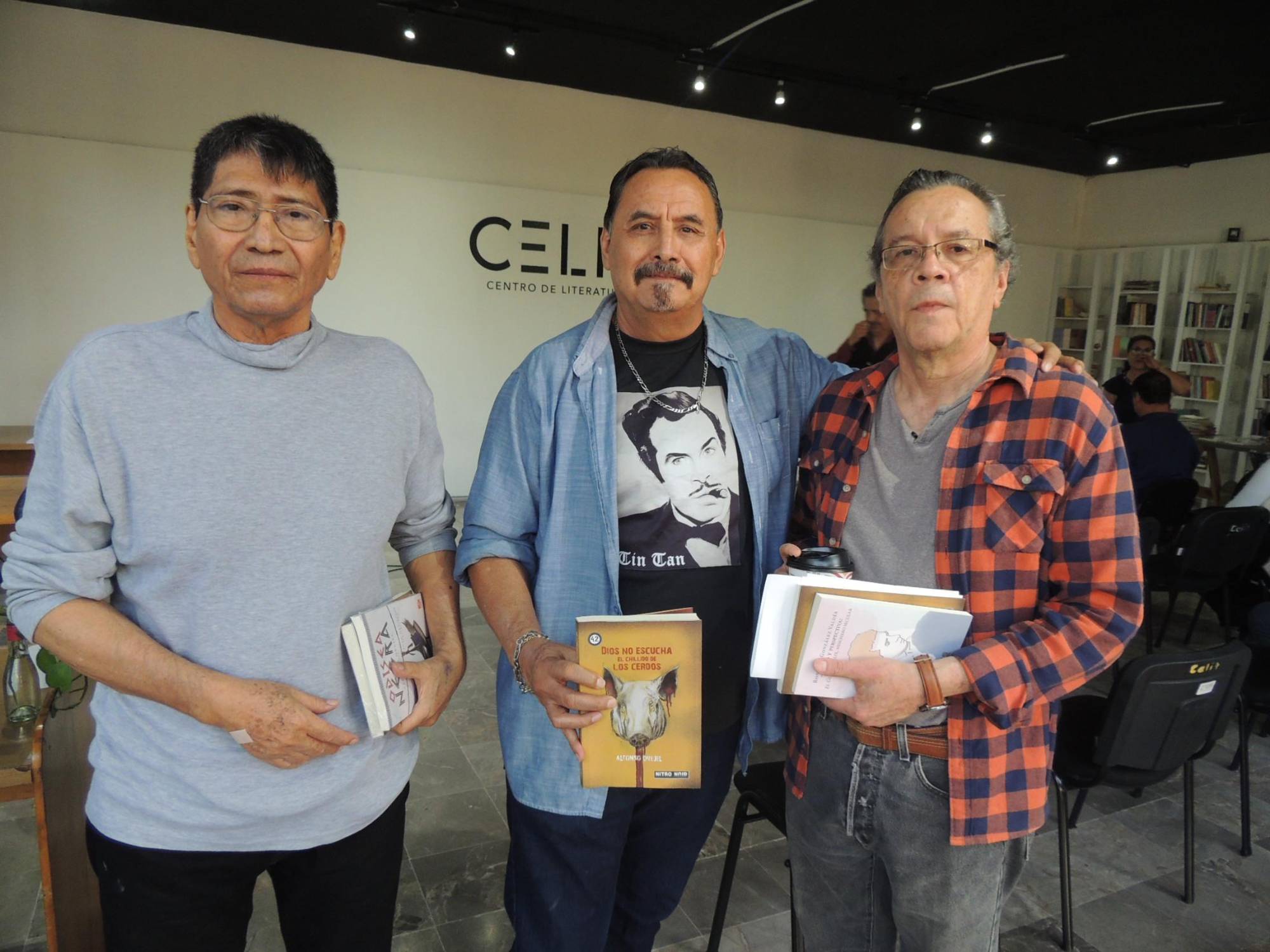 $!Fidel Sánchez, Lázaro Fernando y Ronaldo González presentes en el evento.