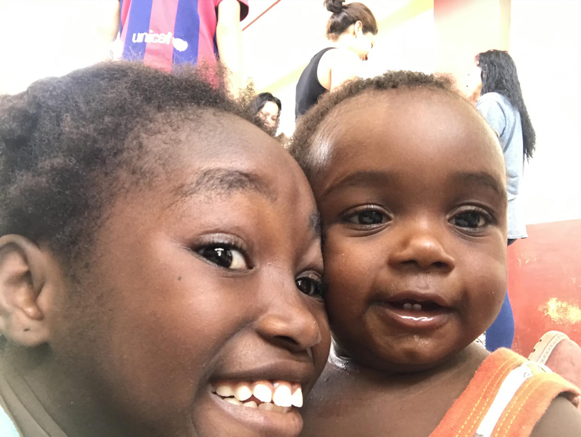 $!Niñas y niños haitianos nacidos en el exilio.