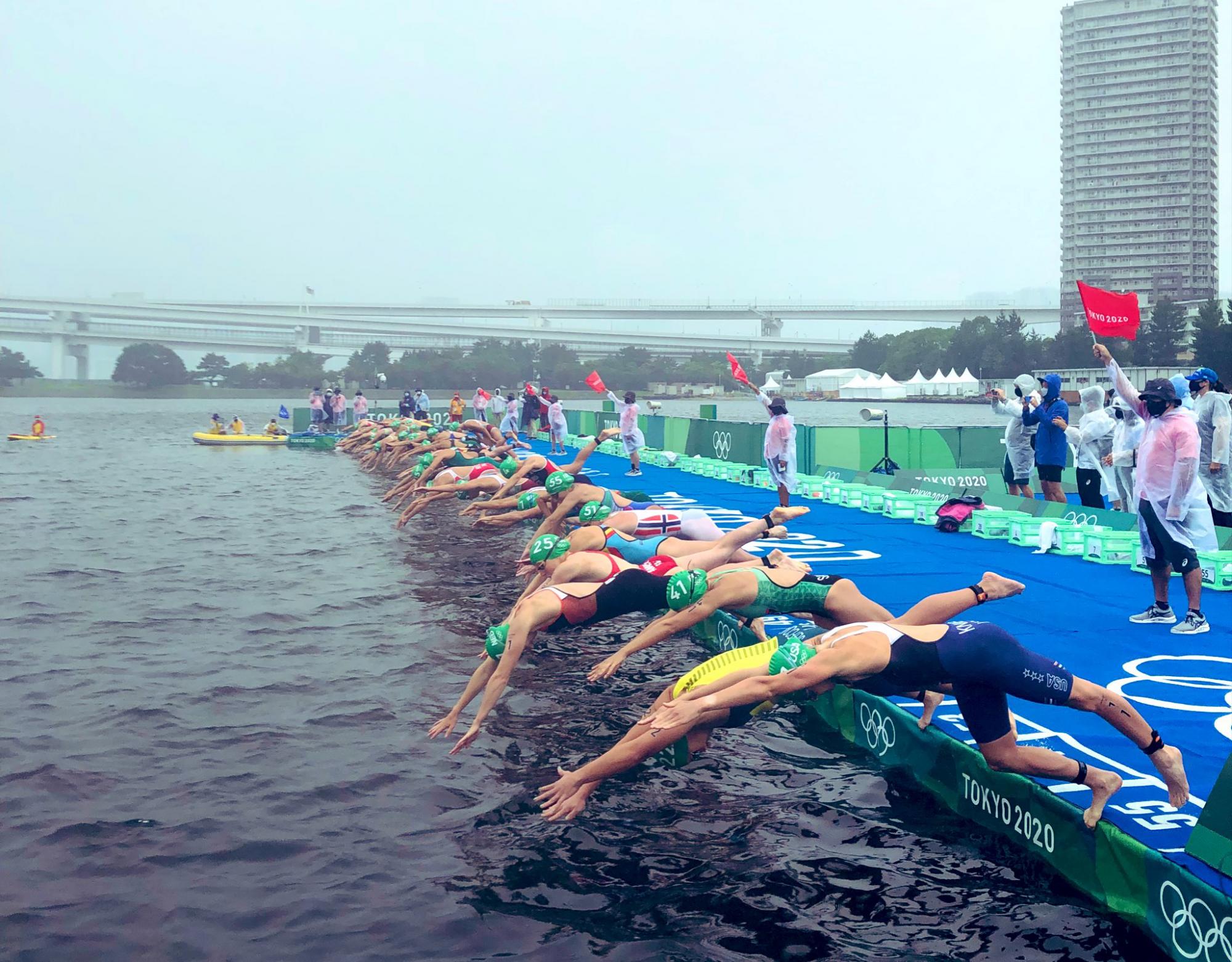 $!Mexicanas abandonan el triatlón de Tokio 2020