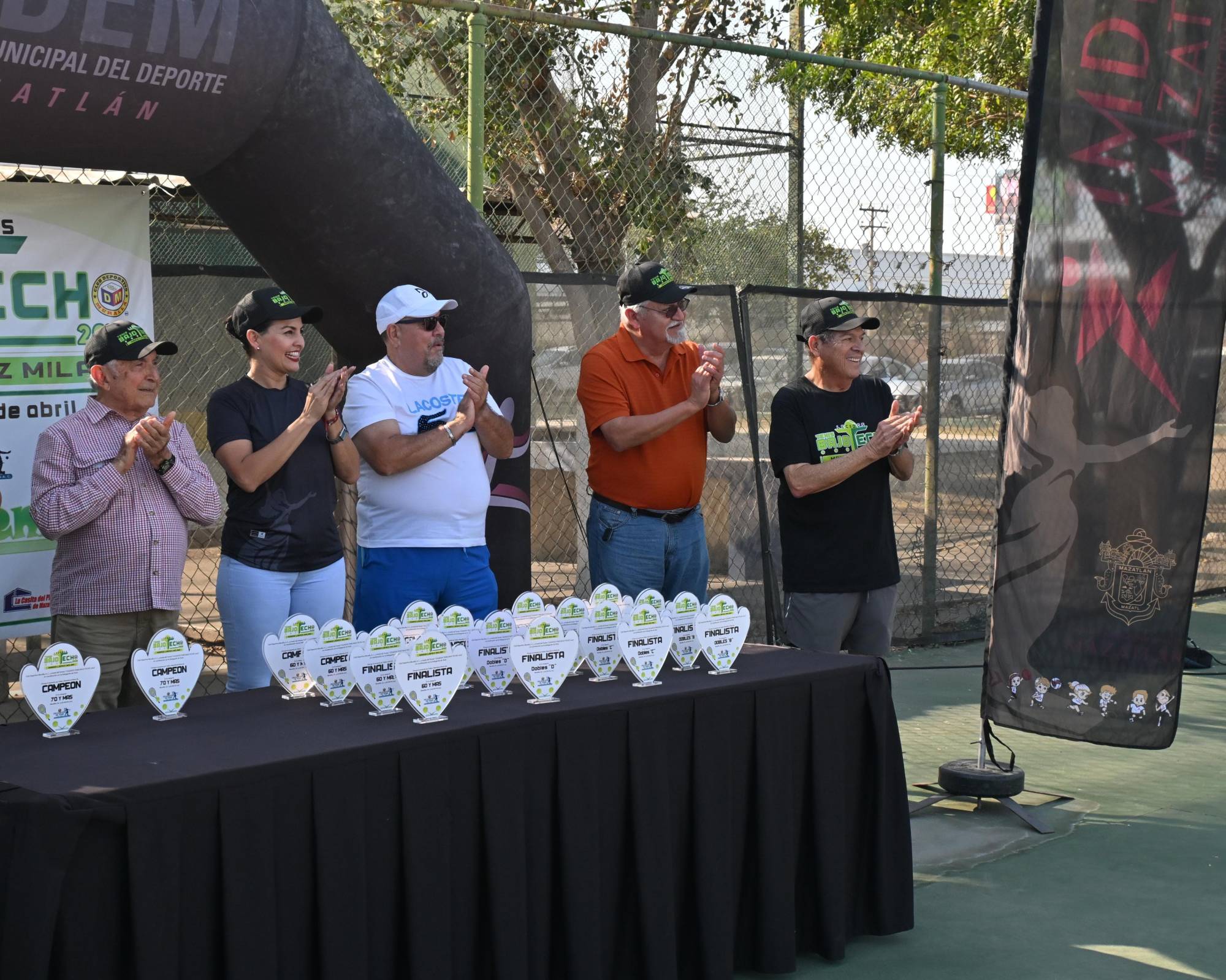 $!Culmina en el Muralla el Torneo de Tenis Bajo Techo