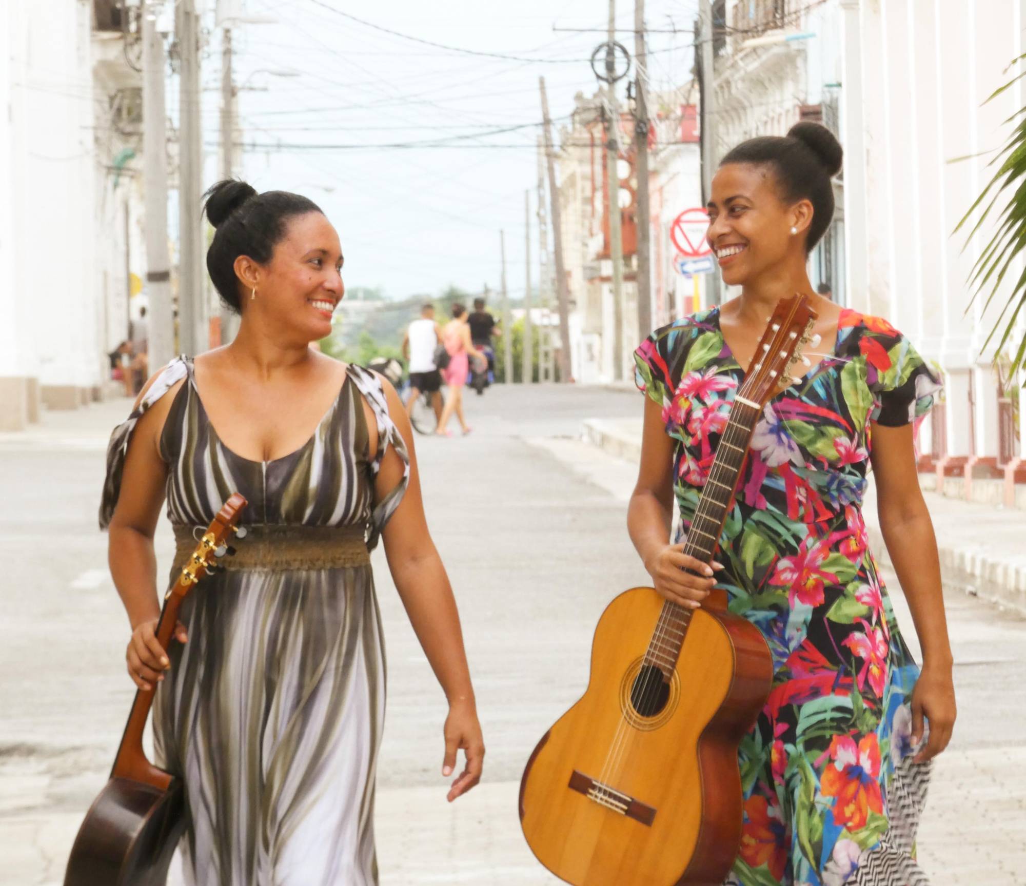 $!El Dúo Concuerda está integrado por las guitarristas Ariadna Cuellar y Aneisis Gastón.