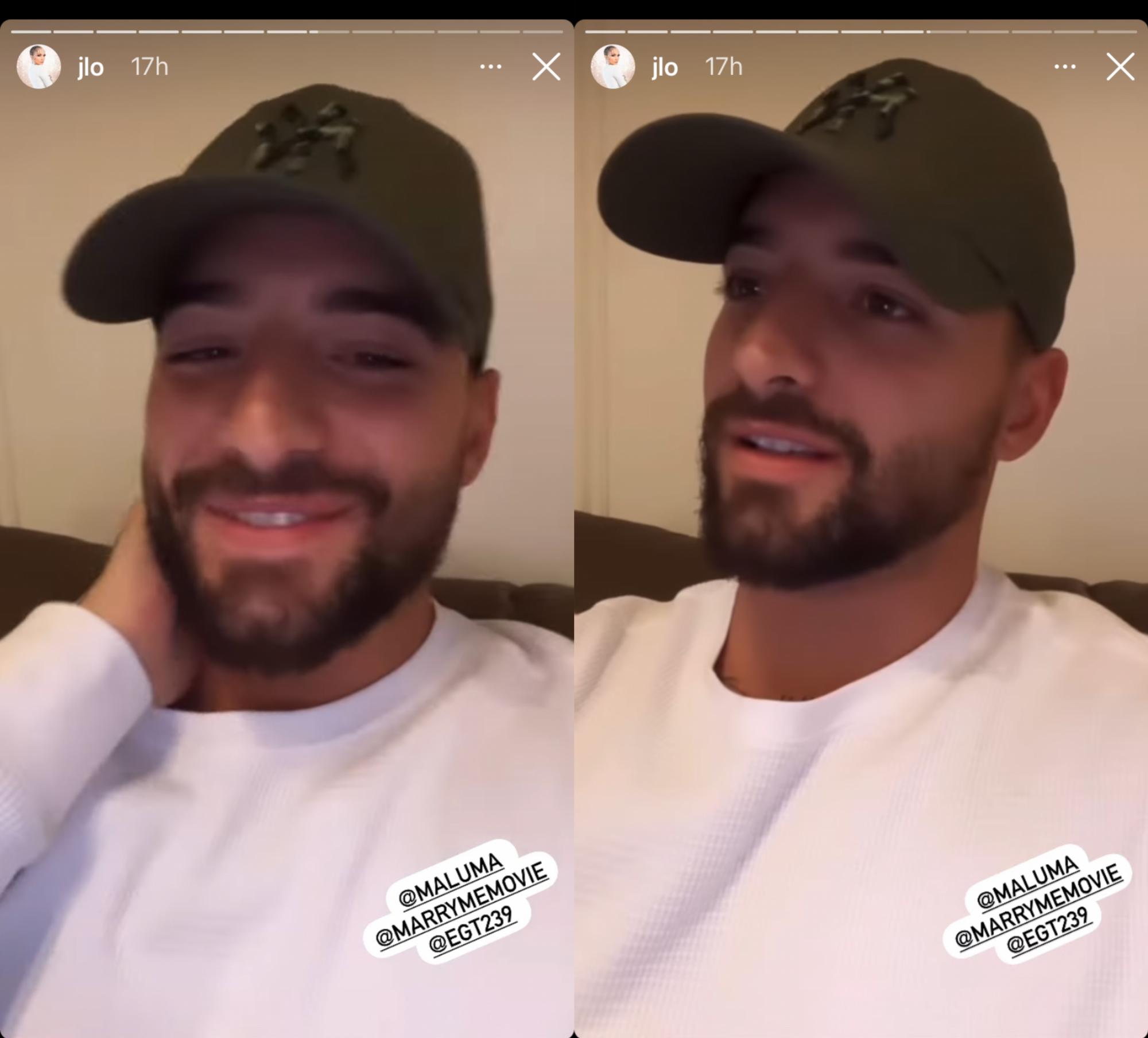 $!Maluma hace su debut en Hollywood junto a Jennifer López
