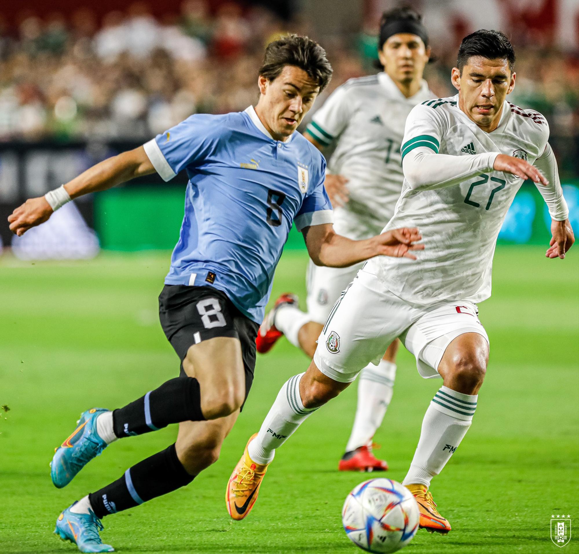 $!México luce sin rumbo y es goleado por Uruguay