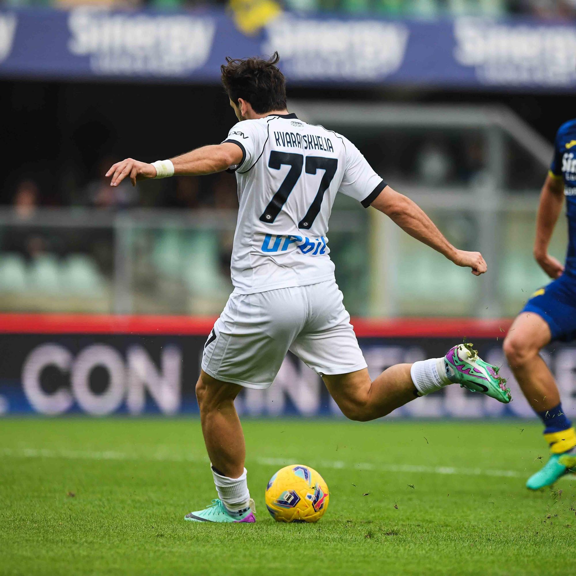 $!Doblete de Kvaratskhelia y victoria de Napoli en la Serie A