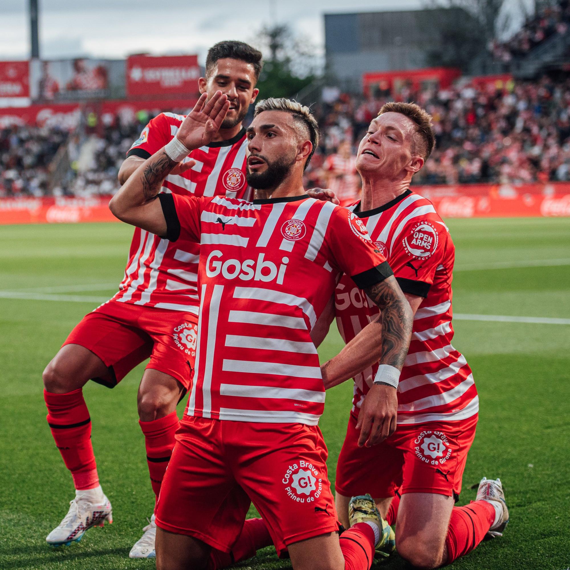 $!El Girona sorprende al Real Madrid con póker de Valentín Castellanos