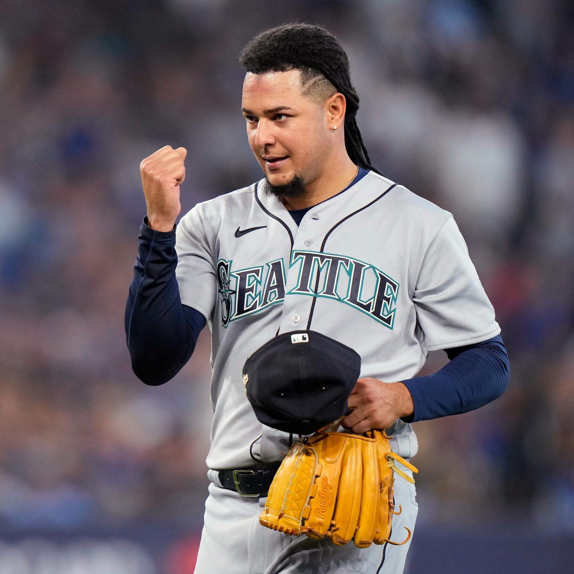 $!Marineros ganan Juego 1 ante Azulejos con unos magistrales Luis Castillo y Andrés Muñoz