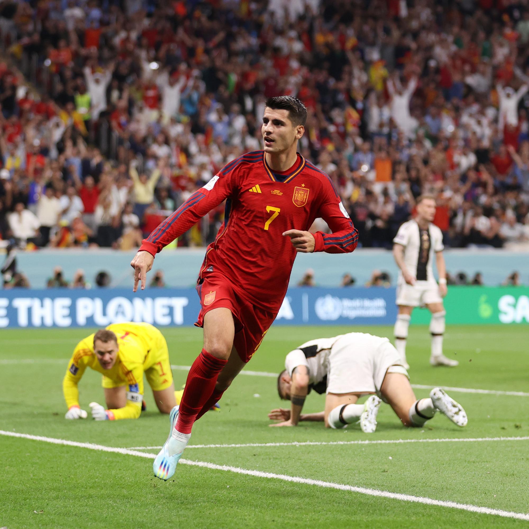 $!España lo deja vivo y Alemania empata el partido