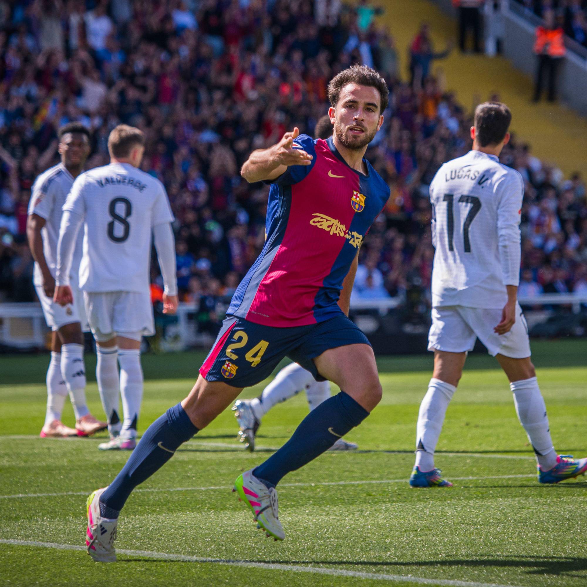 $!El Barça acaricia LaLiga tras ganar otra vez al Real Madrid en el Clásico