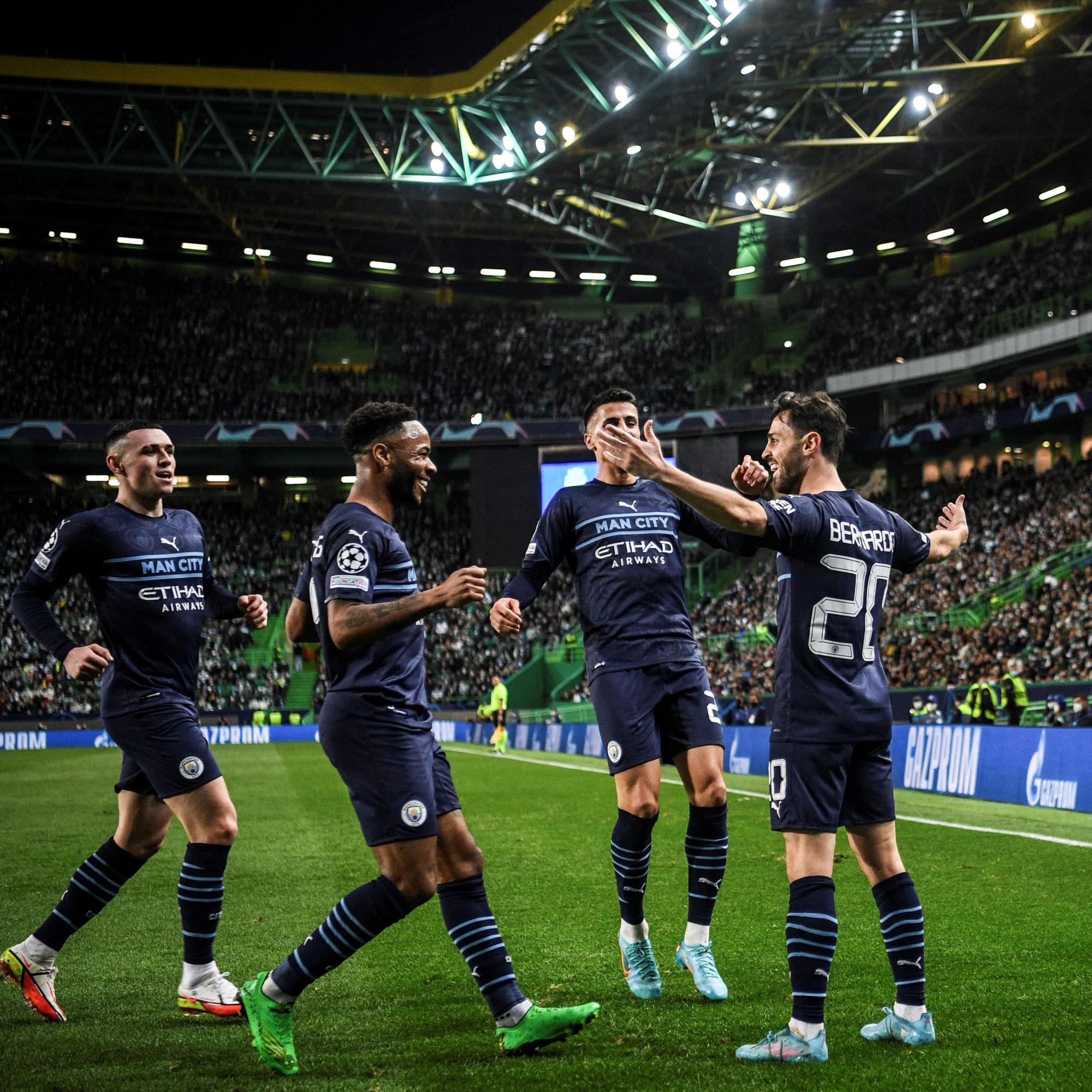 $!Manchester City goleó al Sporting y se acerca a cuartos de final