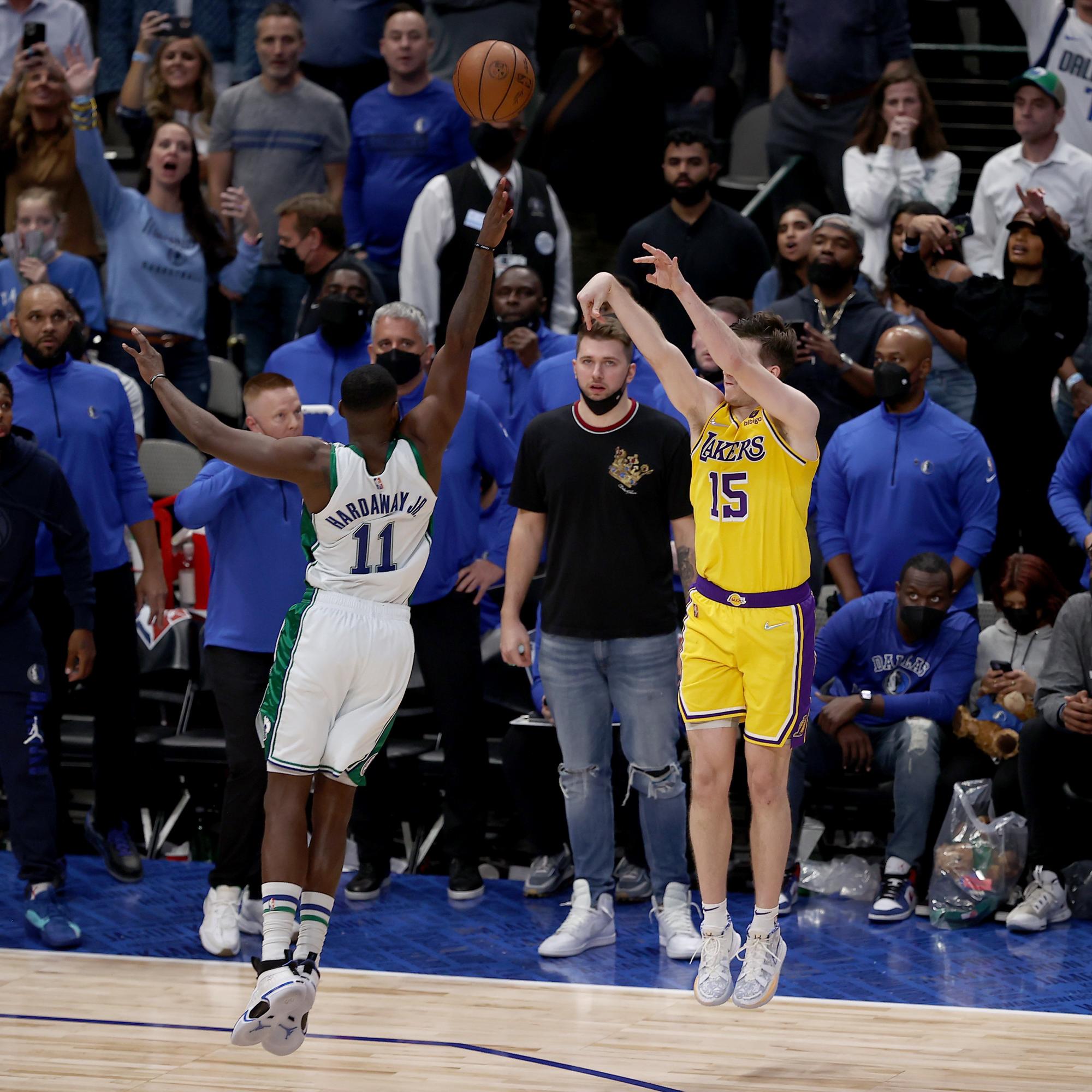 $!Austin Reaves le da la victoria a Los Ángeles Lakers ante Dallas Mavericks en un final memorable