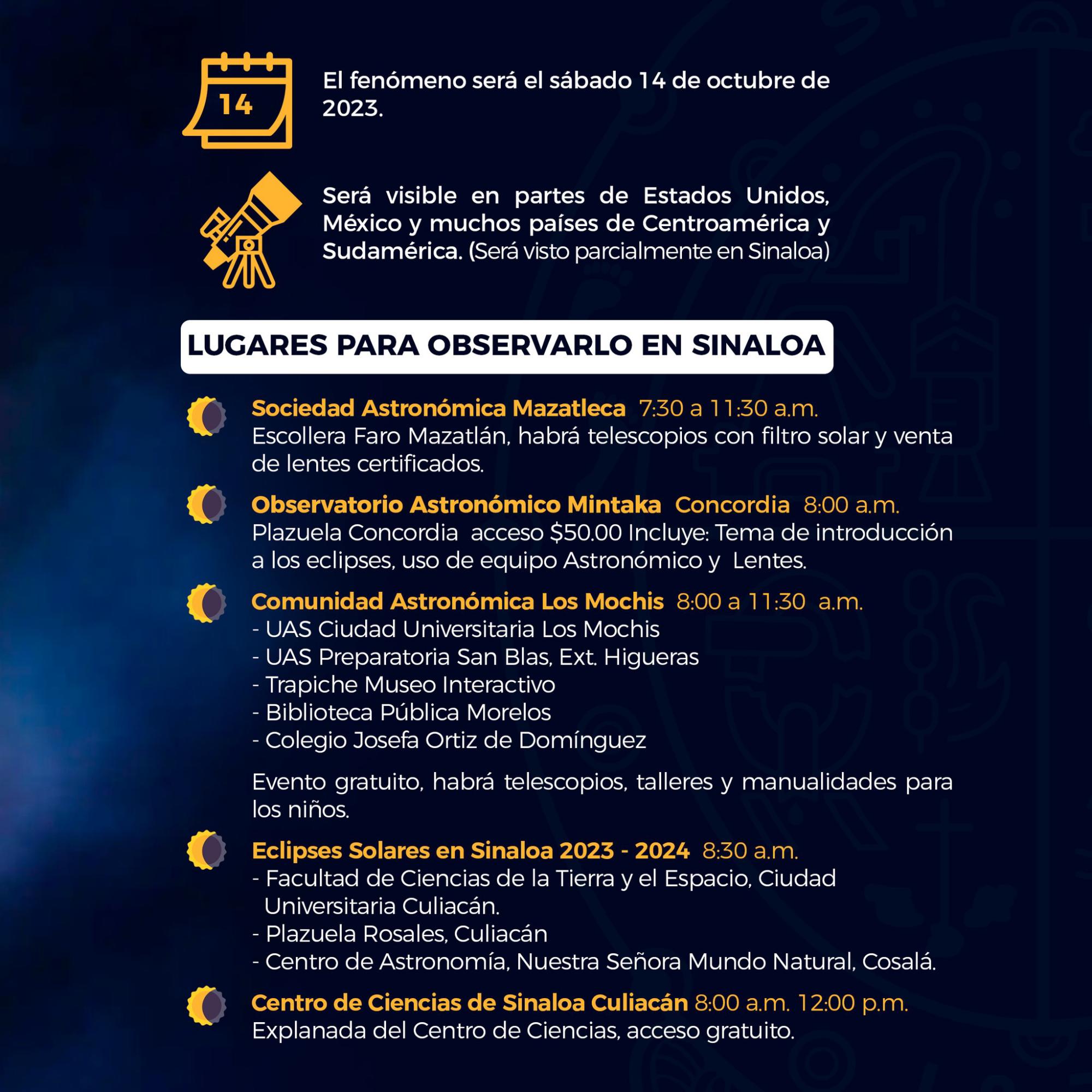 $!¿Cómo ver el eclipse este sábado sin correr riesgos?