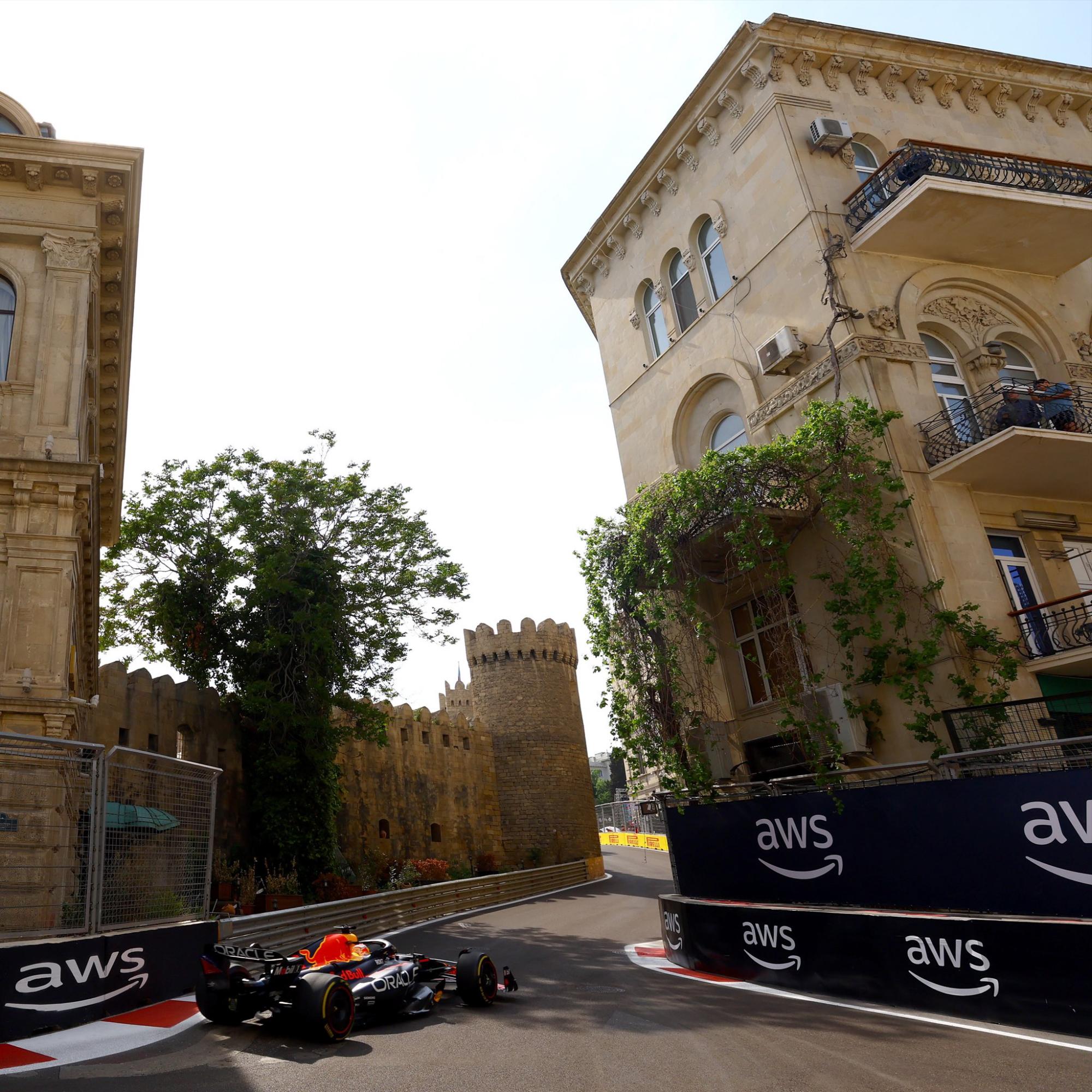 $!Checo Pérez es el rey en el Gran Premio de Azerbaiyán