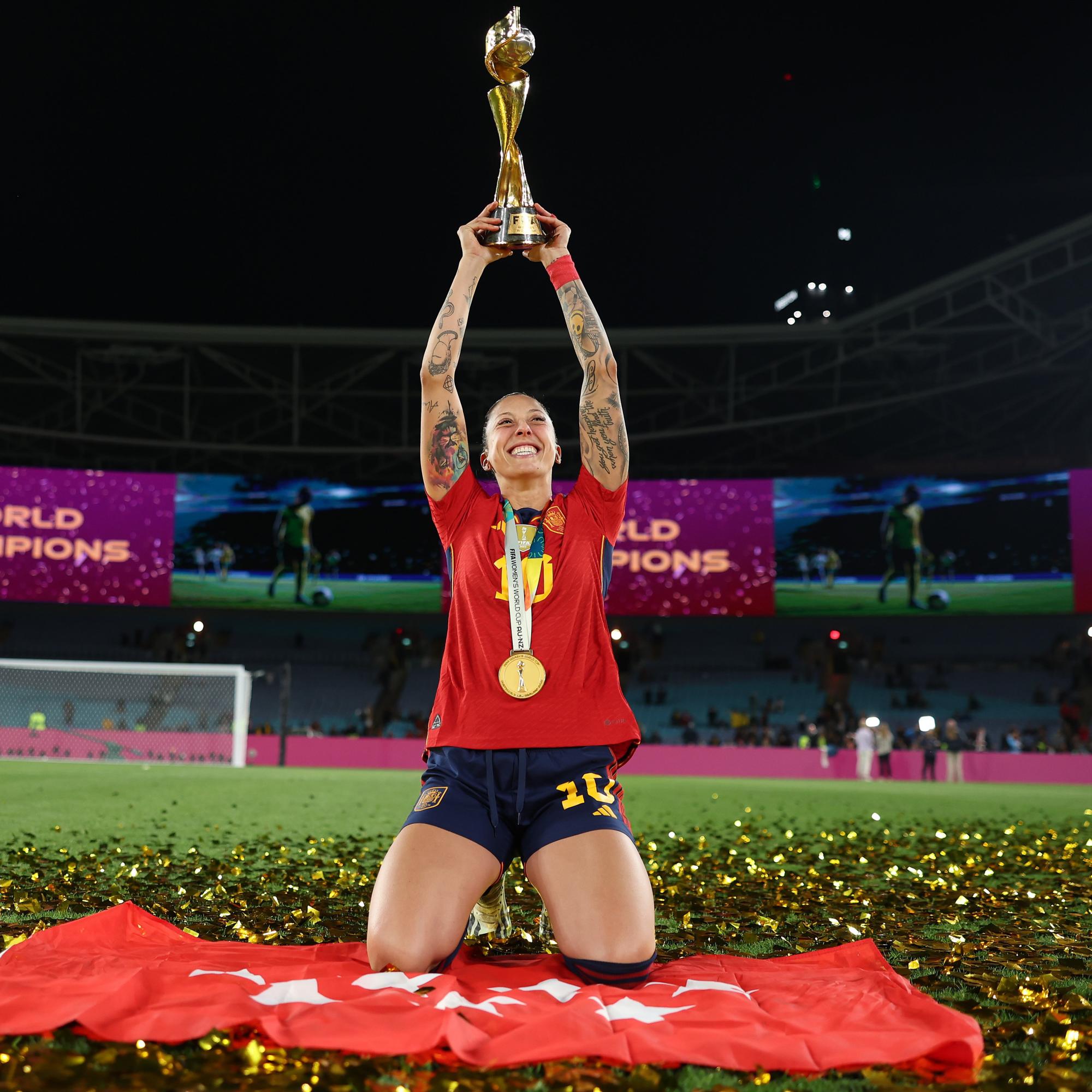 $!España es campeona tras superar a Inglaterra en la final