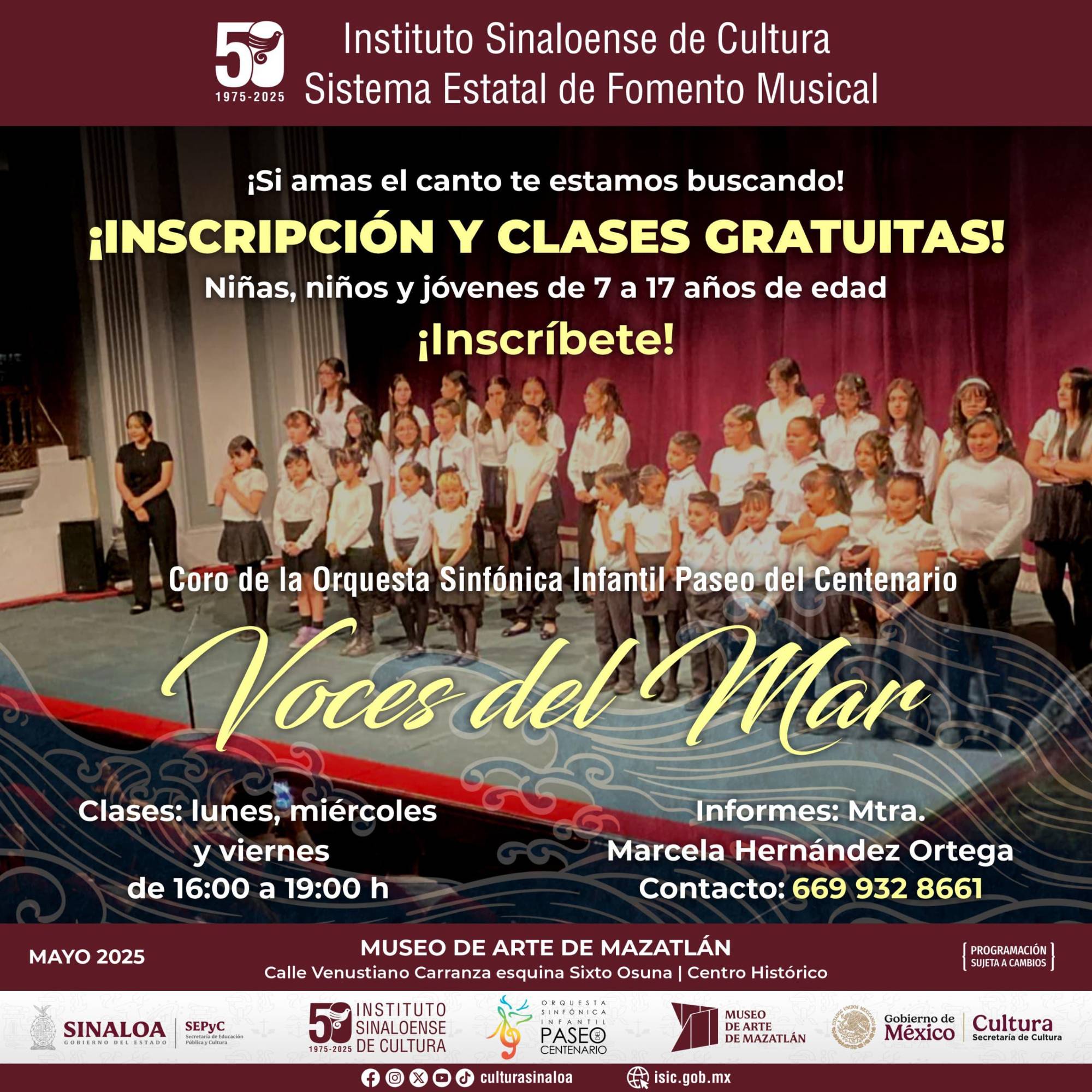 $!Las clases son gratuitas y se realizan tres días a la semana en el Museo de Arte de Mazatlán.