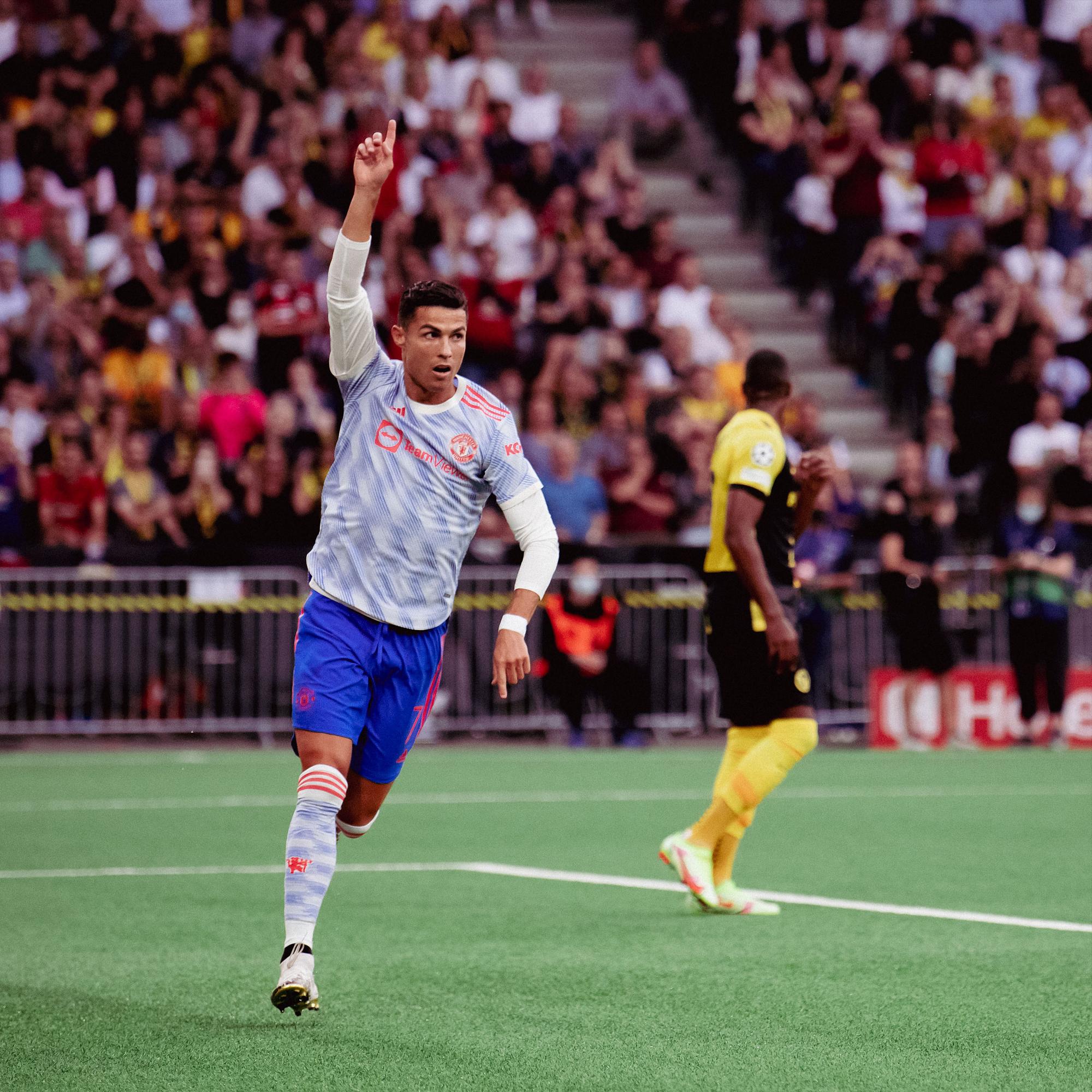 $!Cristiano Ronaldo regresa a la Champions League con el Manchester United, pero sufre el revés ante el Young Boys
